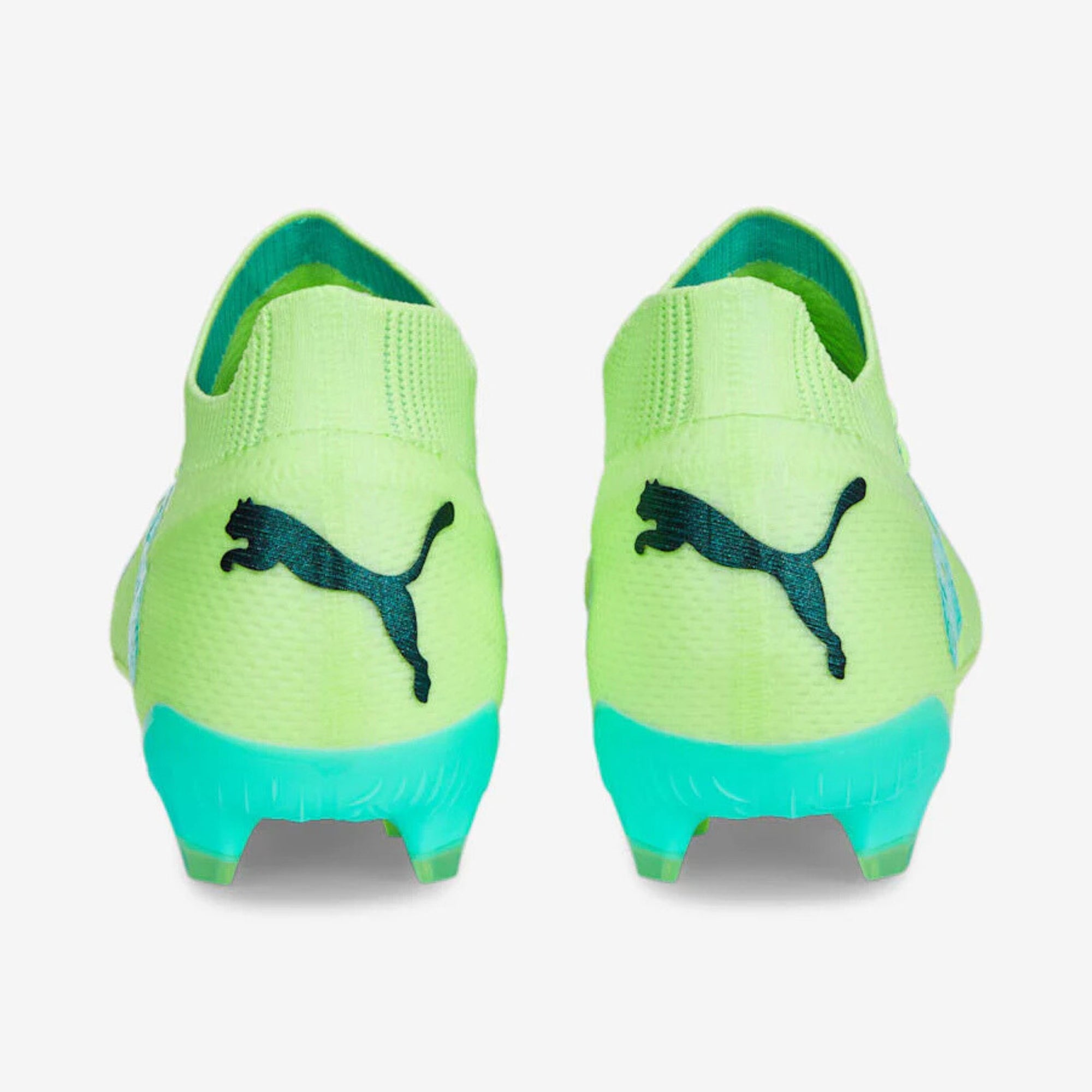 PUMA FUTURE ULTIMATE Firm/Artificial-Ground Low-Top Soccer Cleats - Fast Yellow/PUMA Black/Electric Peppermint