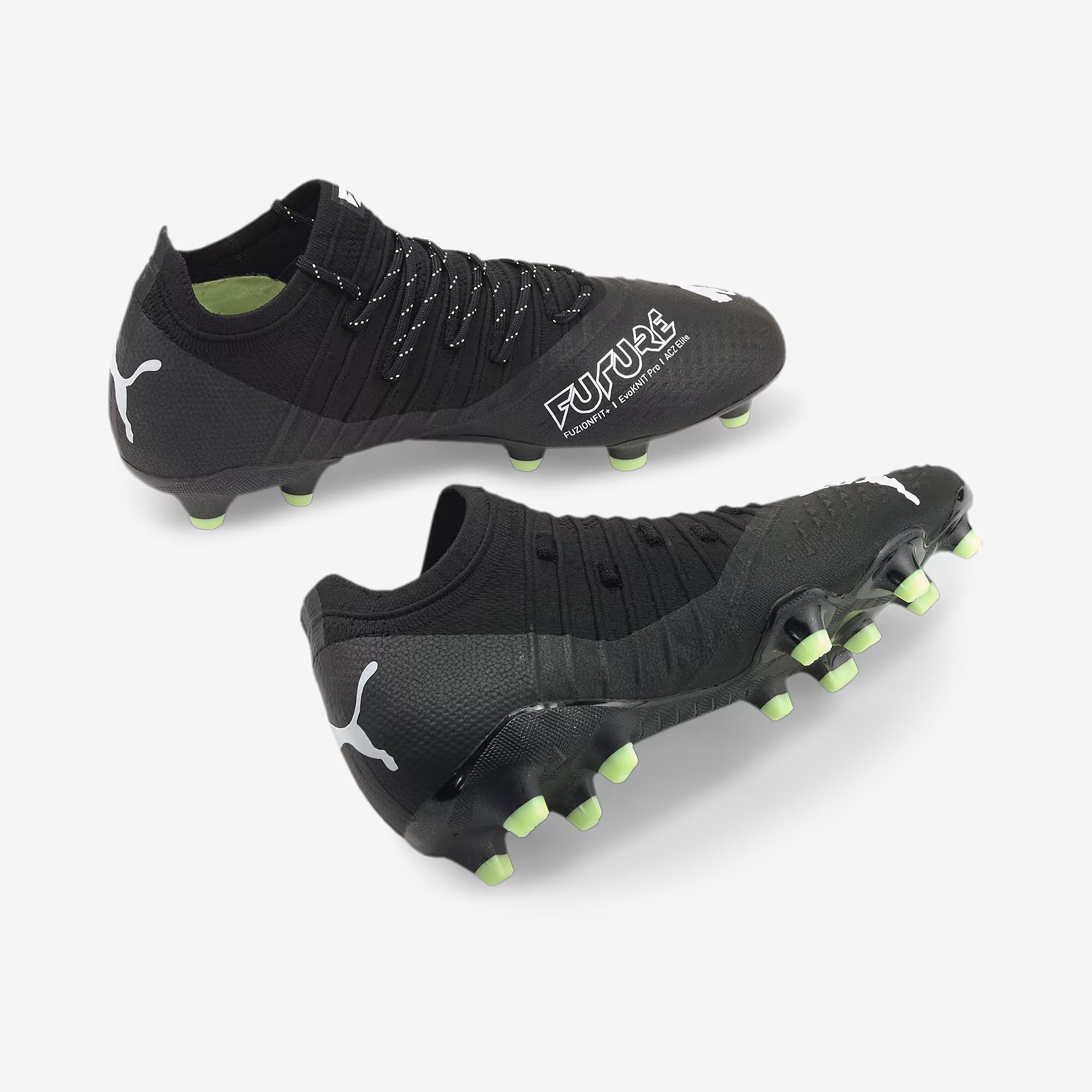 PUMA FUTURE Z 1.3 Firm/Artificial-Ground Low-Top Soccer Cleats - PUMA Black-PUMA White
