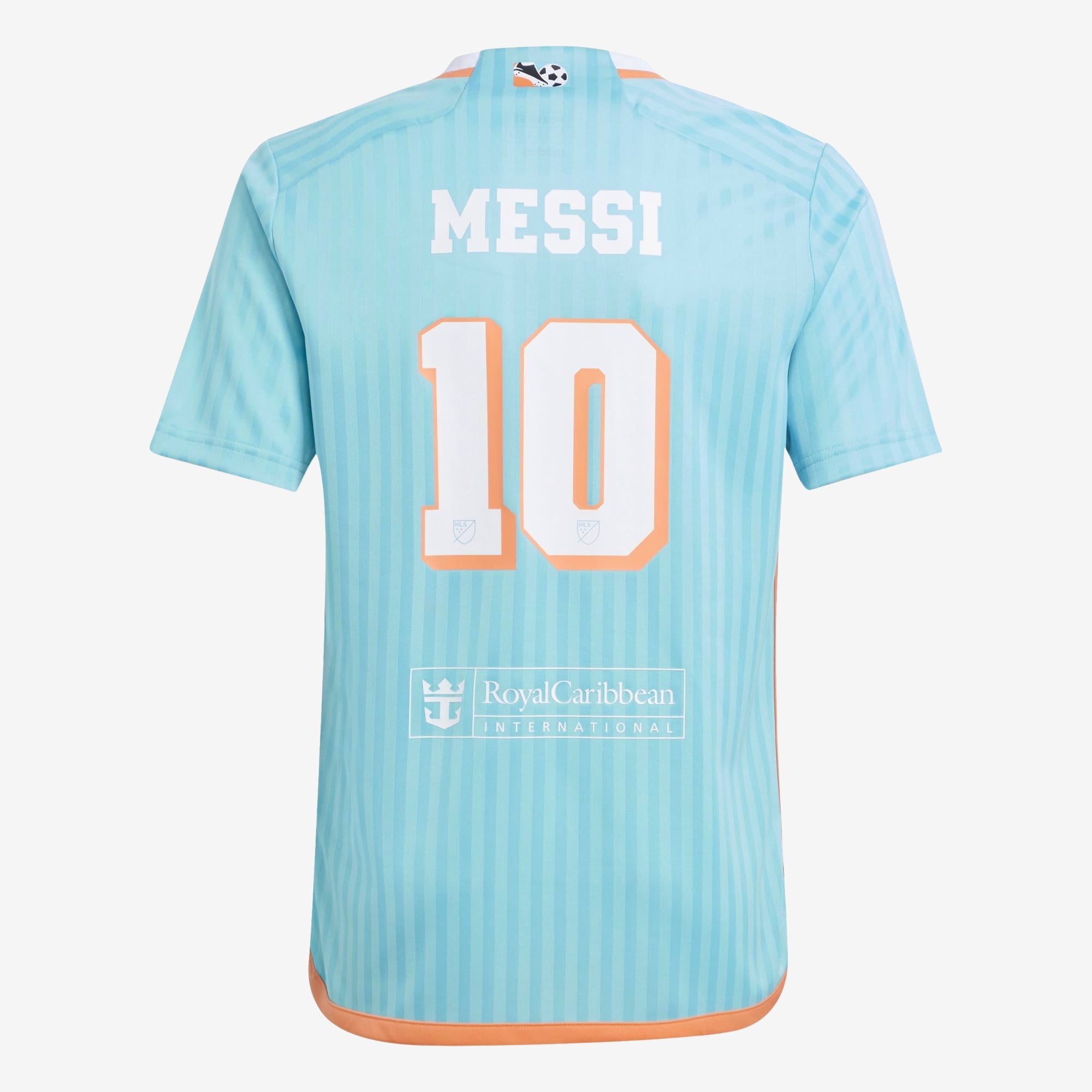 adidas 2024 Inter Miami CF Stadium Archive Messi Big Kids' AEROREADY Soccer Replica Jersey - Easy Mint