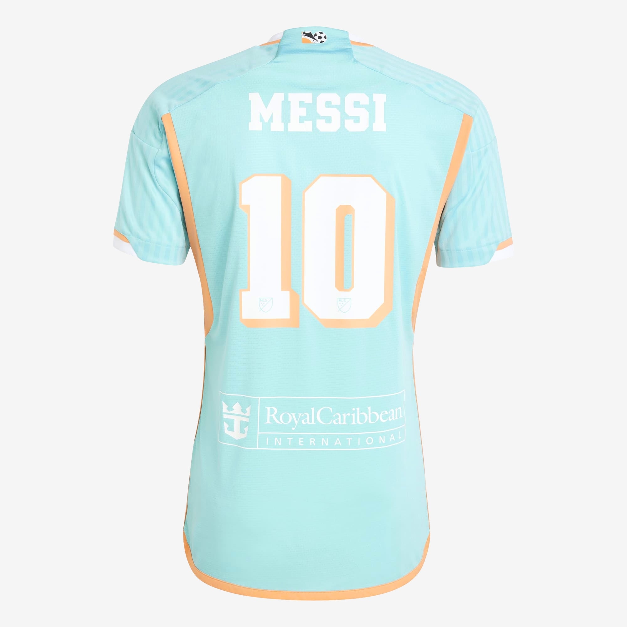 adidas 2024 Inter Miami CF Match Archive Messi Men's AEROREADY Soccer Authentic Jersey - Easy Mint