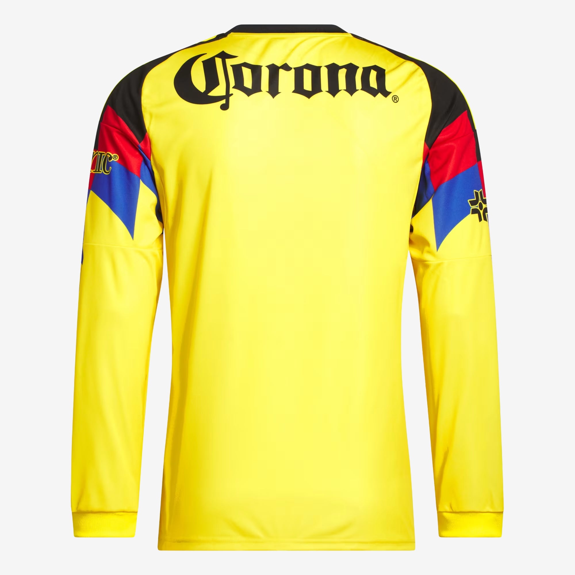 adidas Club América 2025/26 Stadium Home Men's Soccer Long-Sleeve Jersey - Yellow