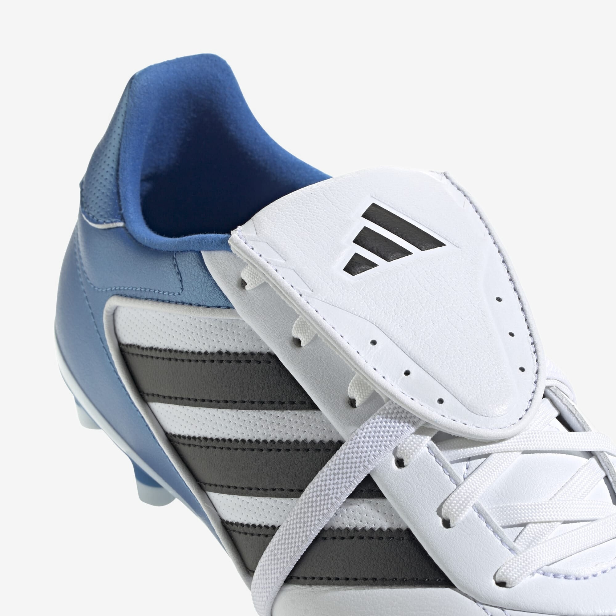 adidas Copa Gloro 2 Firm-Ground Low-Top Soccer Cleats - Cloud White / Core Black / Bright Royal