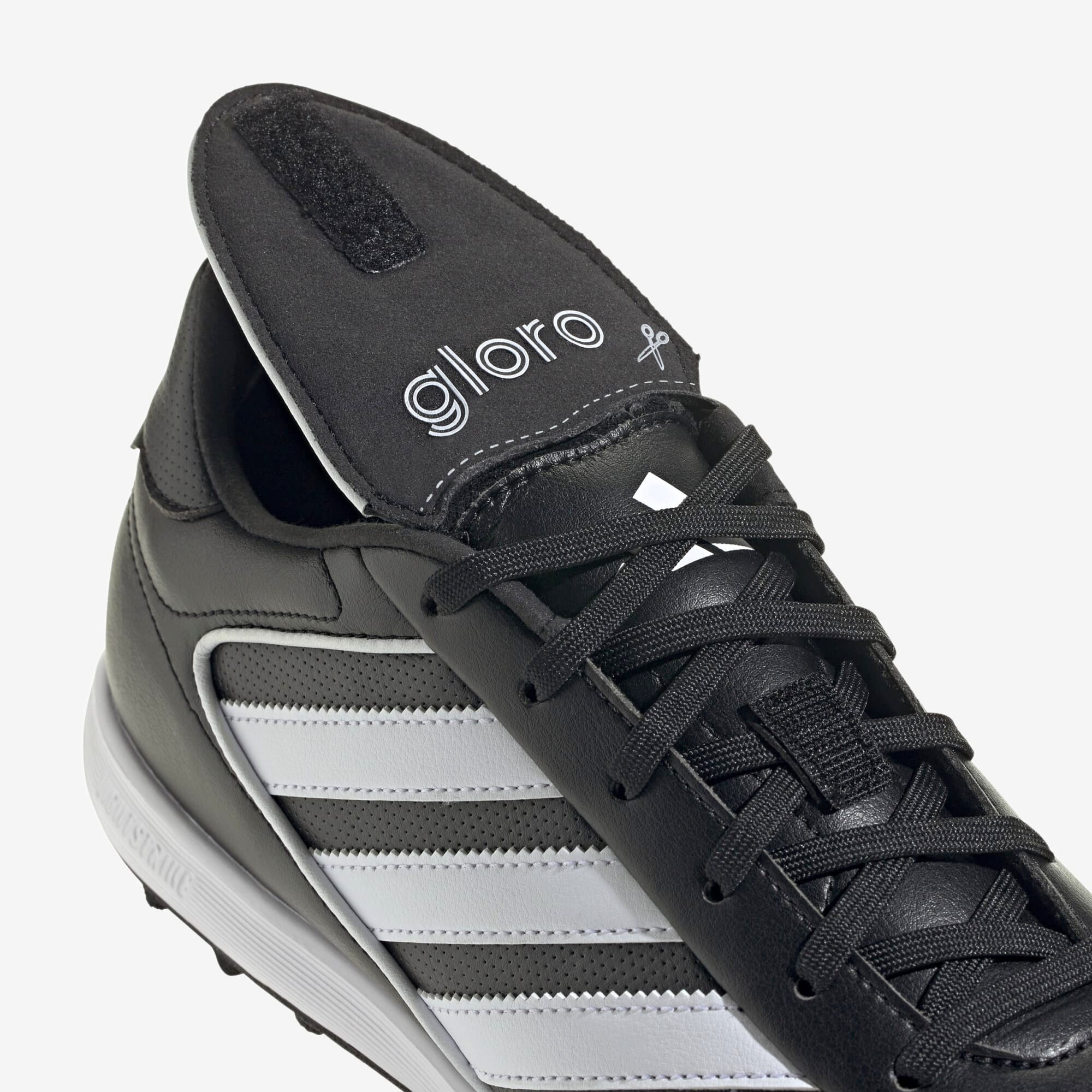 adidas Copa Gloro 2 TF Low-Top Soccer Shoes - Core Black / Cloud White / Cloud White