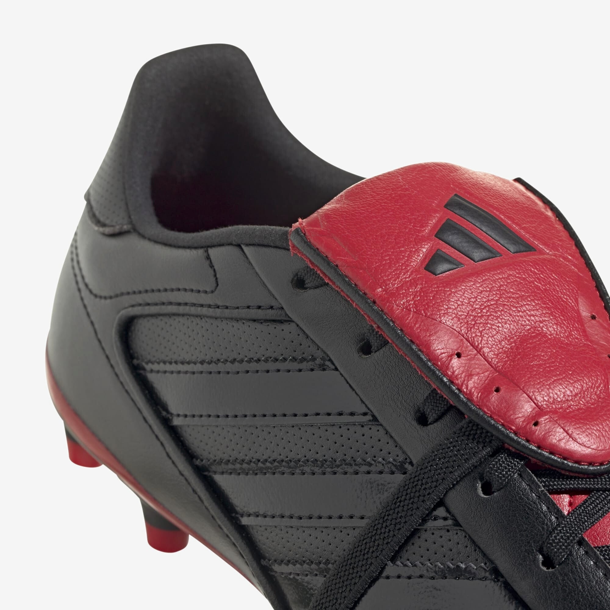 adidas Copa Gloro 2 FG Low-Top Soccer Cleats - Core Black / Core Black / Better Scarlet