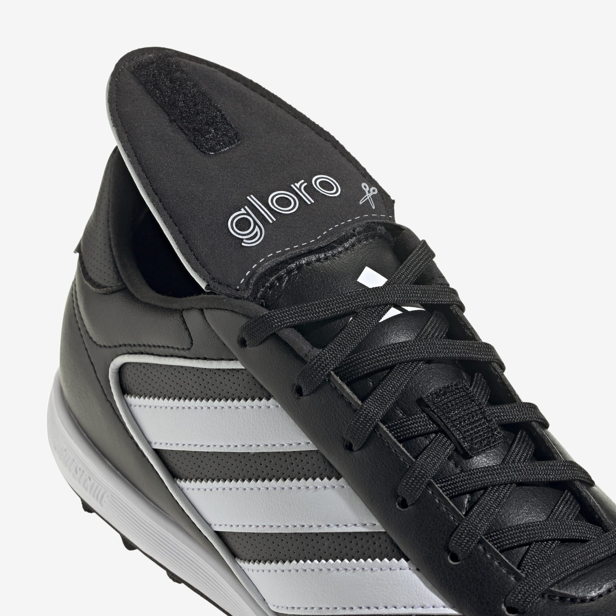 adidas Copa Gloro 2 Turf Low-Top Soccer Shoes - Core Black / Cloud White / Cloud White