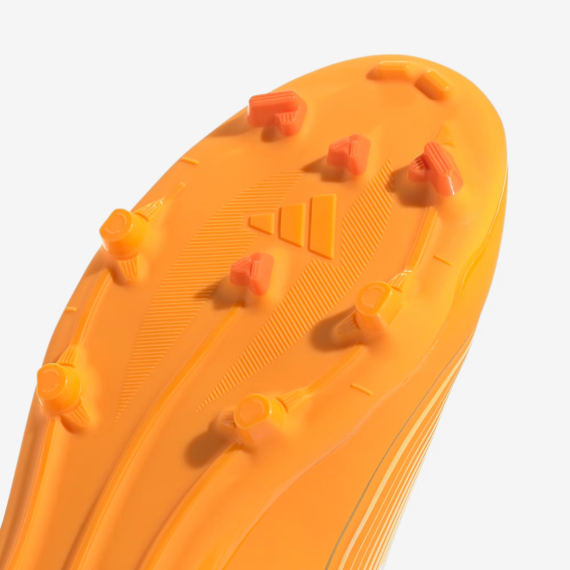 adidas Jr. F50 Messi League Big Kids' Firm/Multi-Ground Low-Top Soccer Cleats - Ice Tangerine / Gold Met. / Pure Tangerine