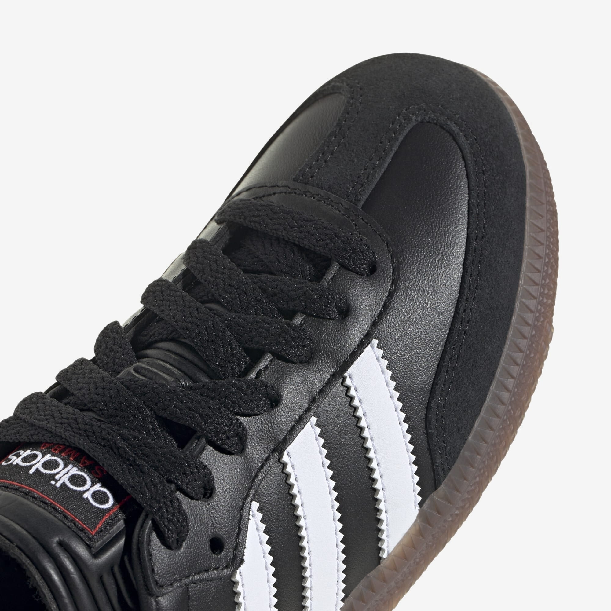 adidas Jr. Samba Little/Big Kids' Indoor/Court Low-Top Soccer Shoes - Black
