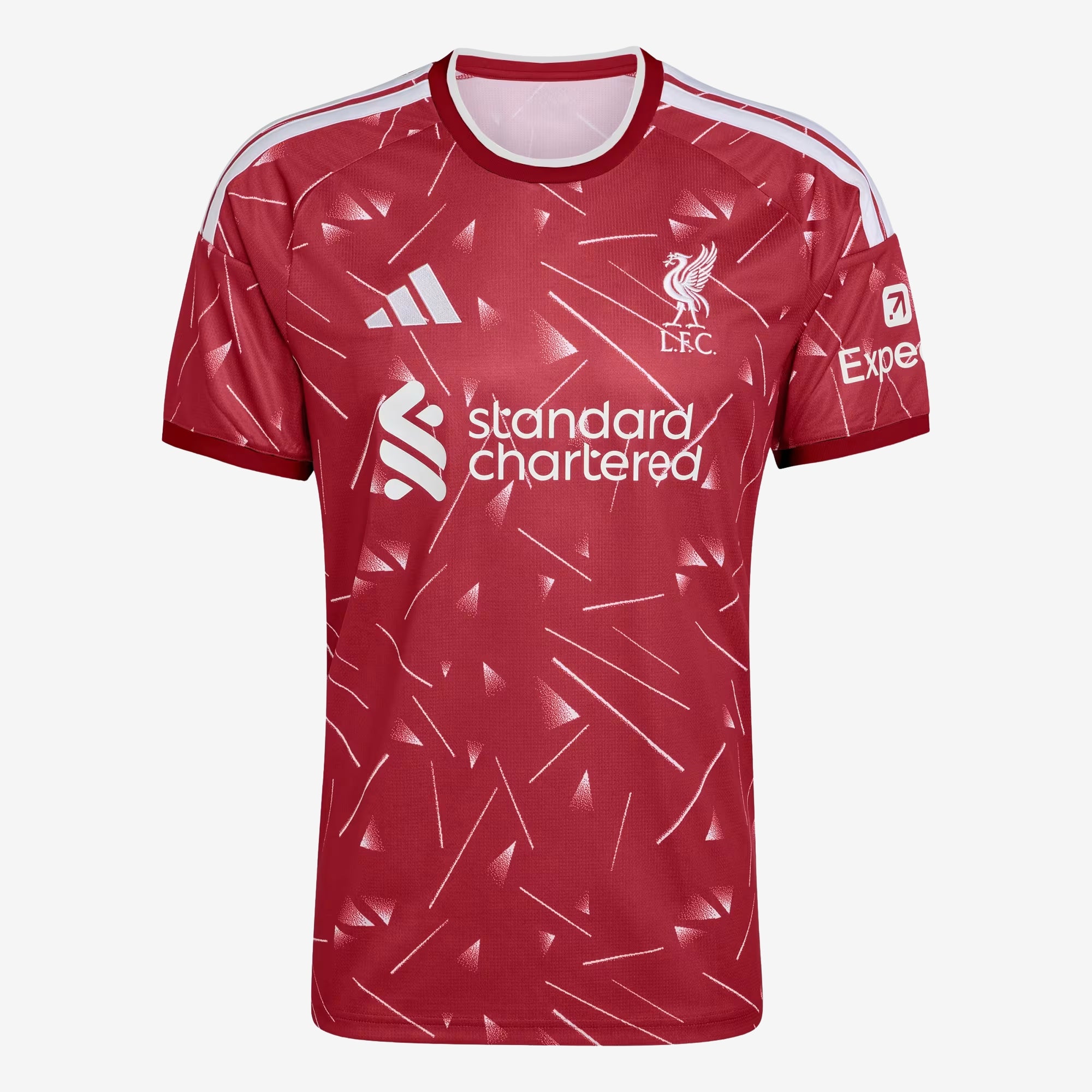 adidas Liverpool FC 2026/27 Stadium Home Men's Soccer Jersey - Active Maroon