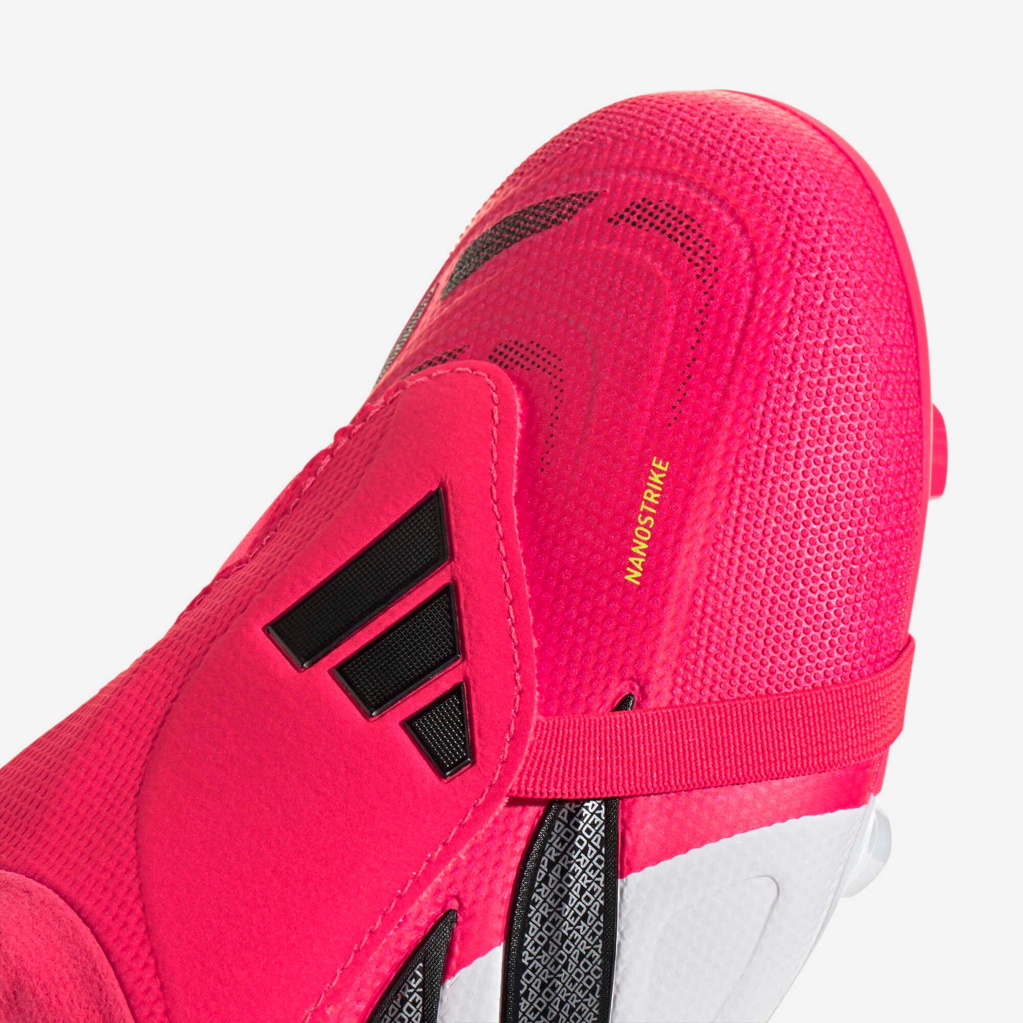 adidas Predator League Fold-Over Tongue Firm/Multi-Ground Low-Top Soccer Cleats - Lucid Red / Core Black / Cloud White