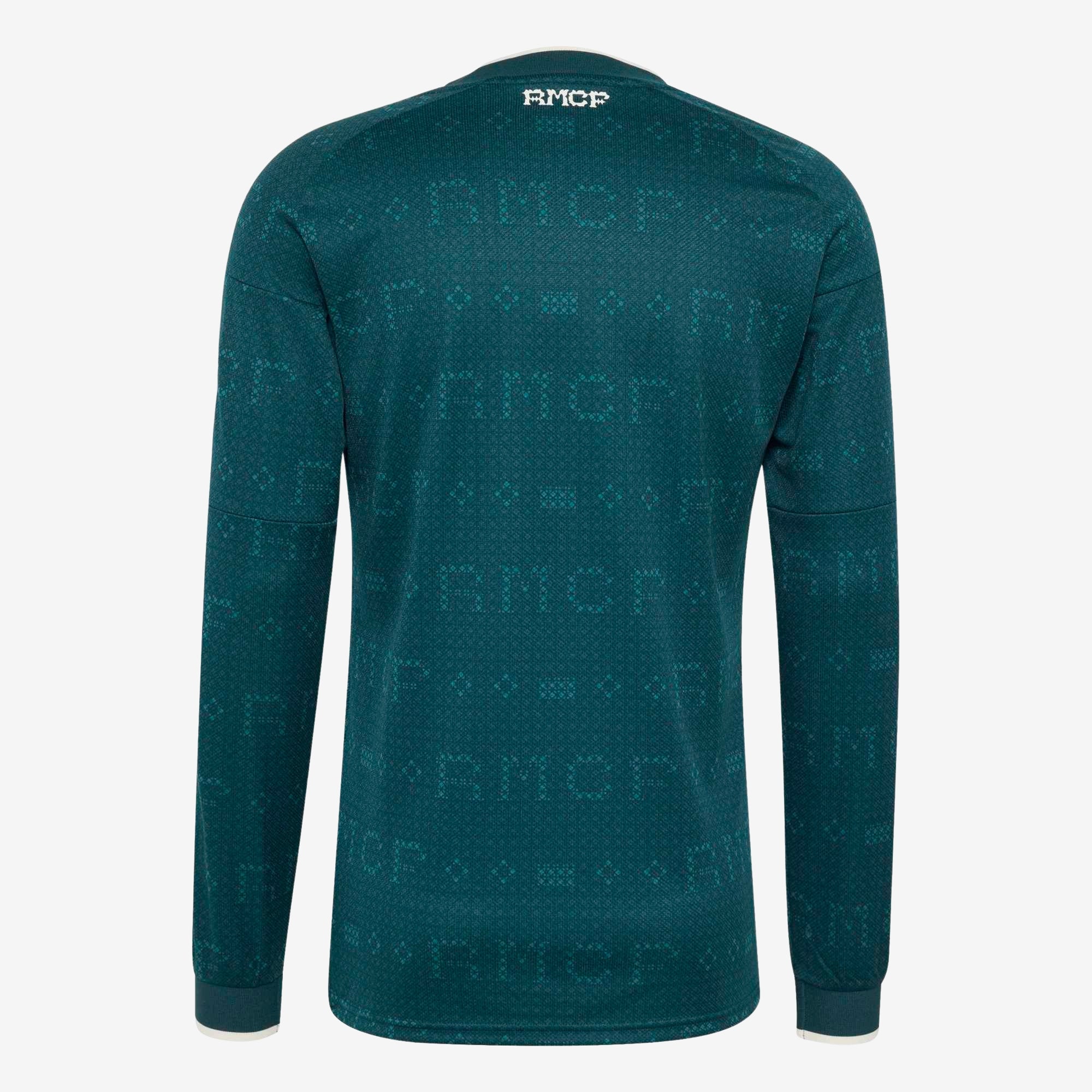adidas Real Madrid 2026/27 Stadium Away Men's Soccer Long-Sleeve Jersey - Aurora Ivy