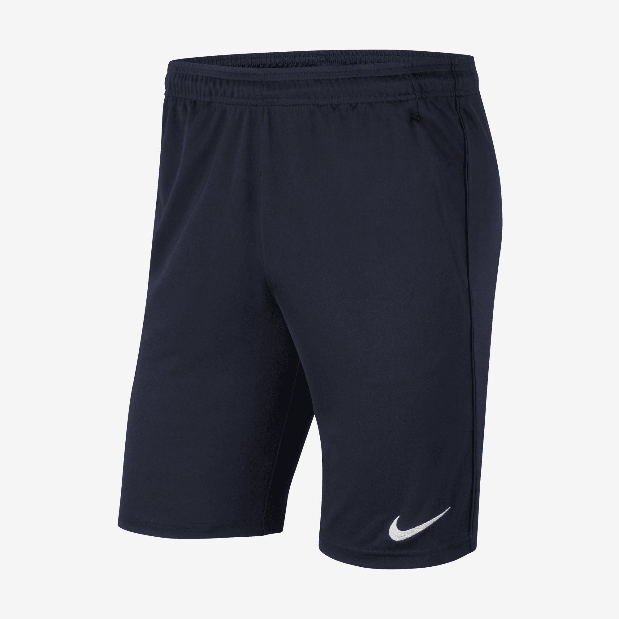 Nike Dri-FIT Park Men's Knit Soccer Shorts - Obsidian/Obsidian/White