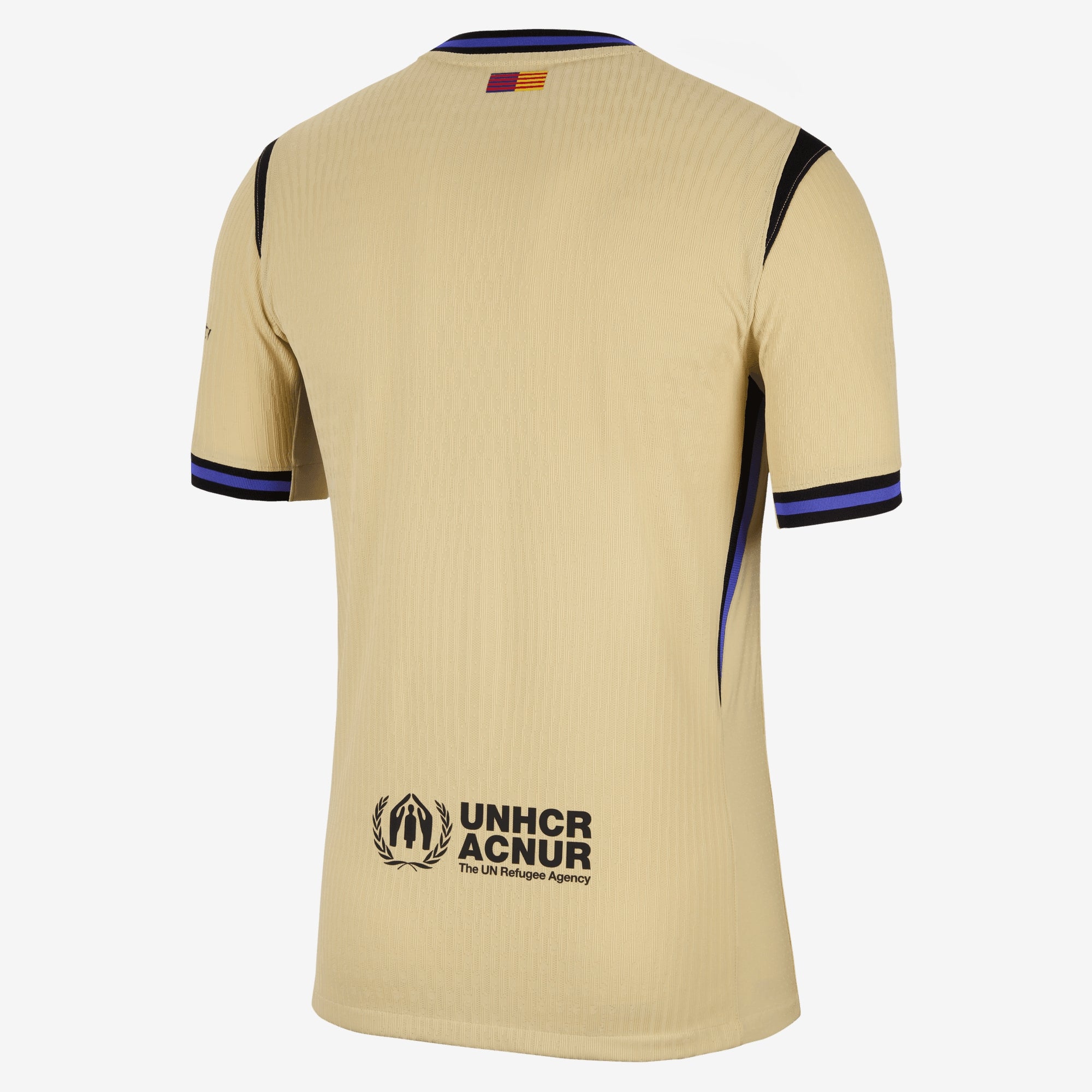 Nike FC Barcelona 2025/26 Match Away Men's Kobe Dri-FIT ADV Soccer Authentic Jersey - Team Gold/Team Gold/Persian Violet/Black