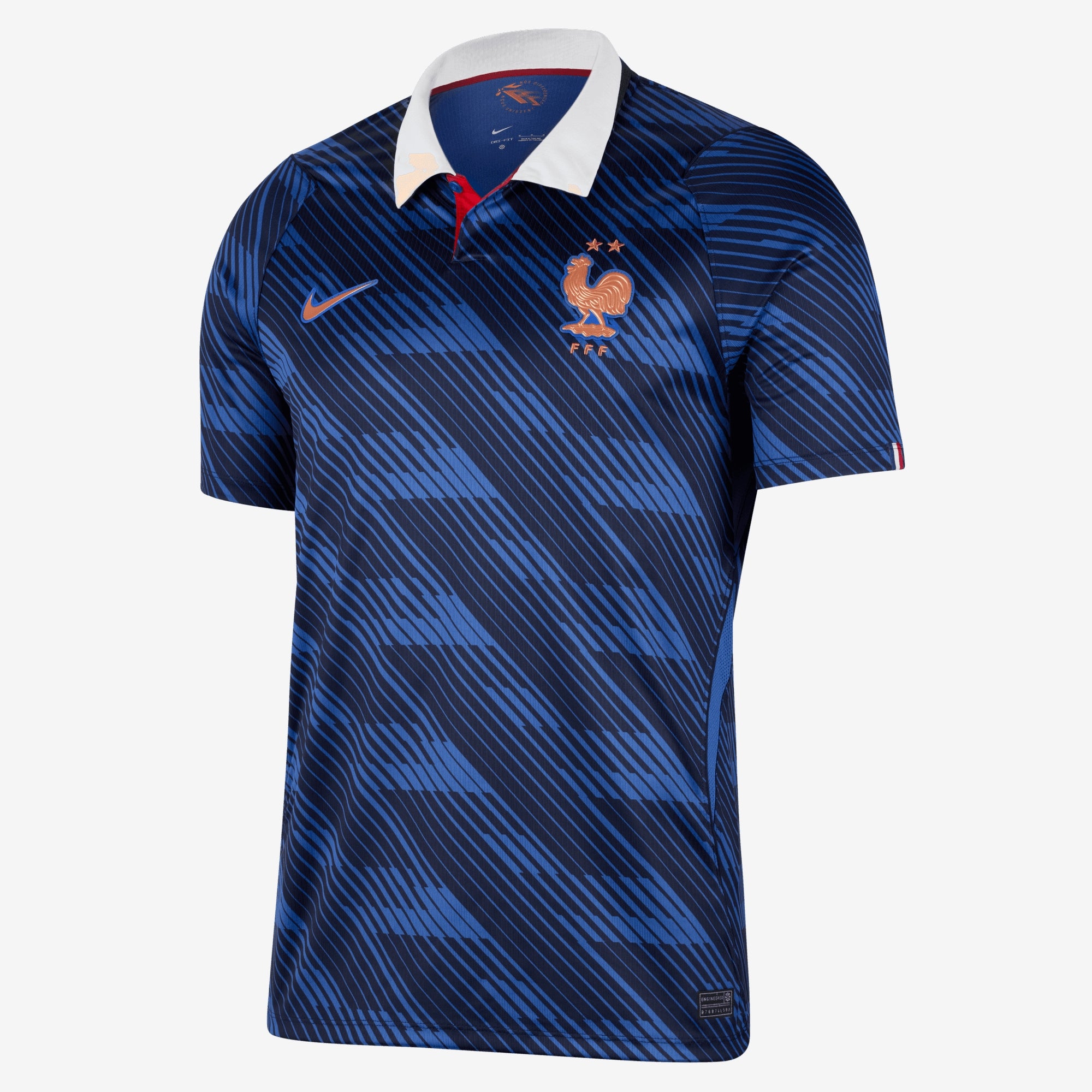 Nike France 2026 Stadium Home Men's Dri-FIT Soccer Replica Jersey