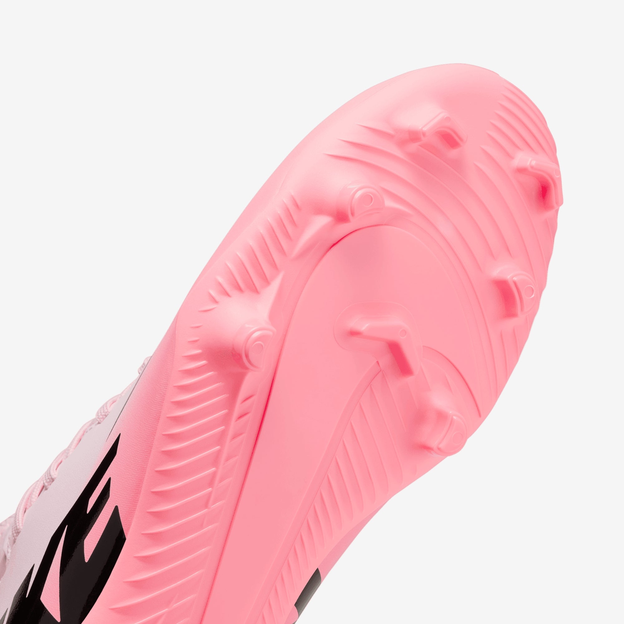 Nike Jr. Mercurial Superfly 9 Club Big Kids' MG High-Top Soccer Cleats - Pink Foam/Black