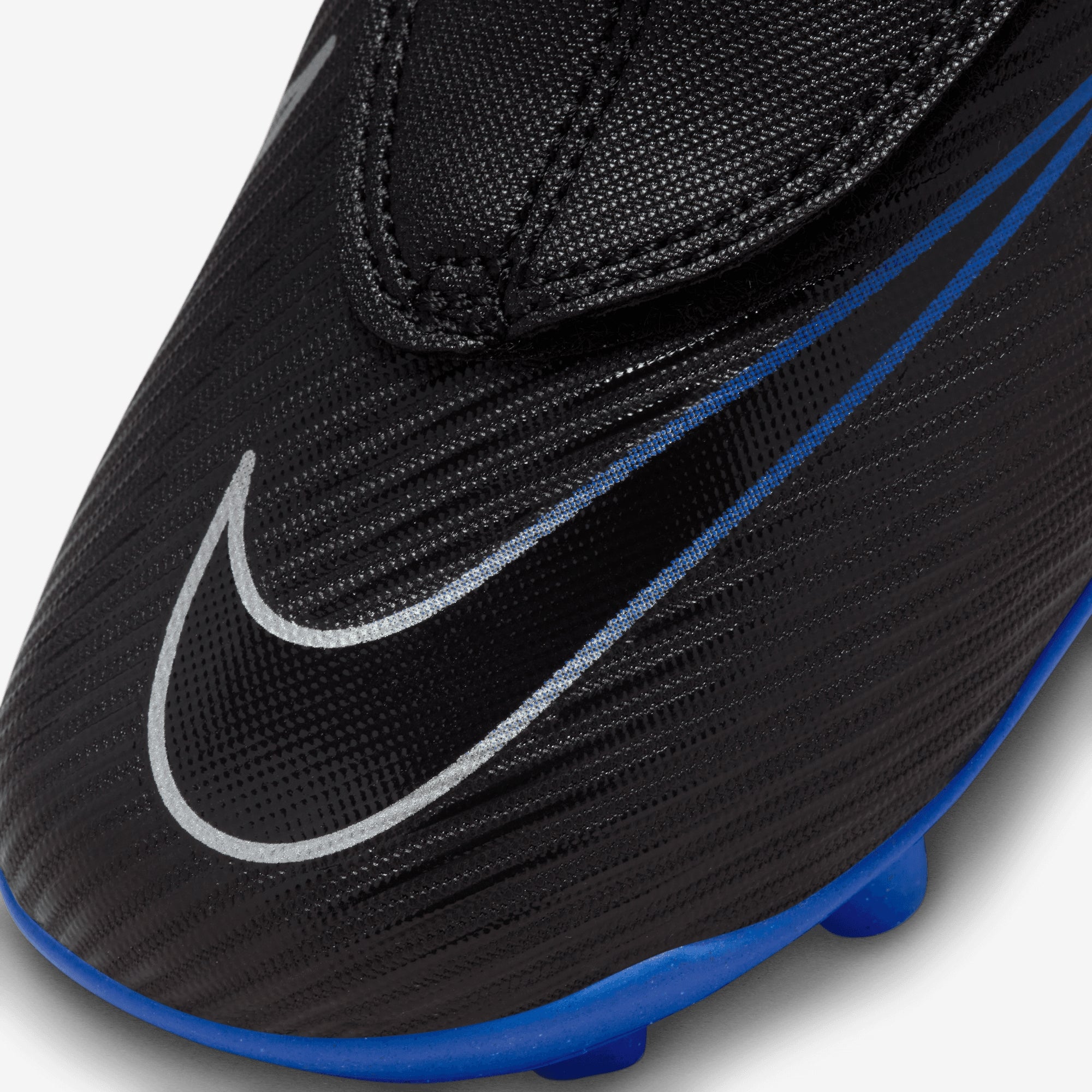 Nike Jr. Mercurial Vapor 15 Club Little Kids' Multi-Ground Low-Top Soccer Cleats - Black/Chrome-Hyper Royal