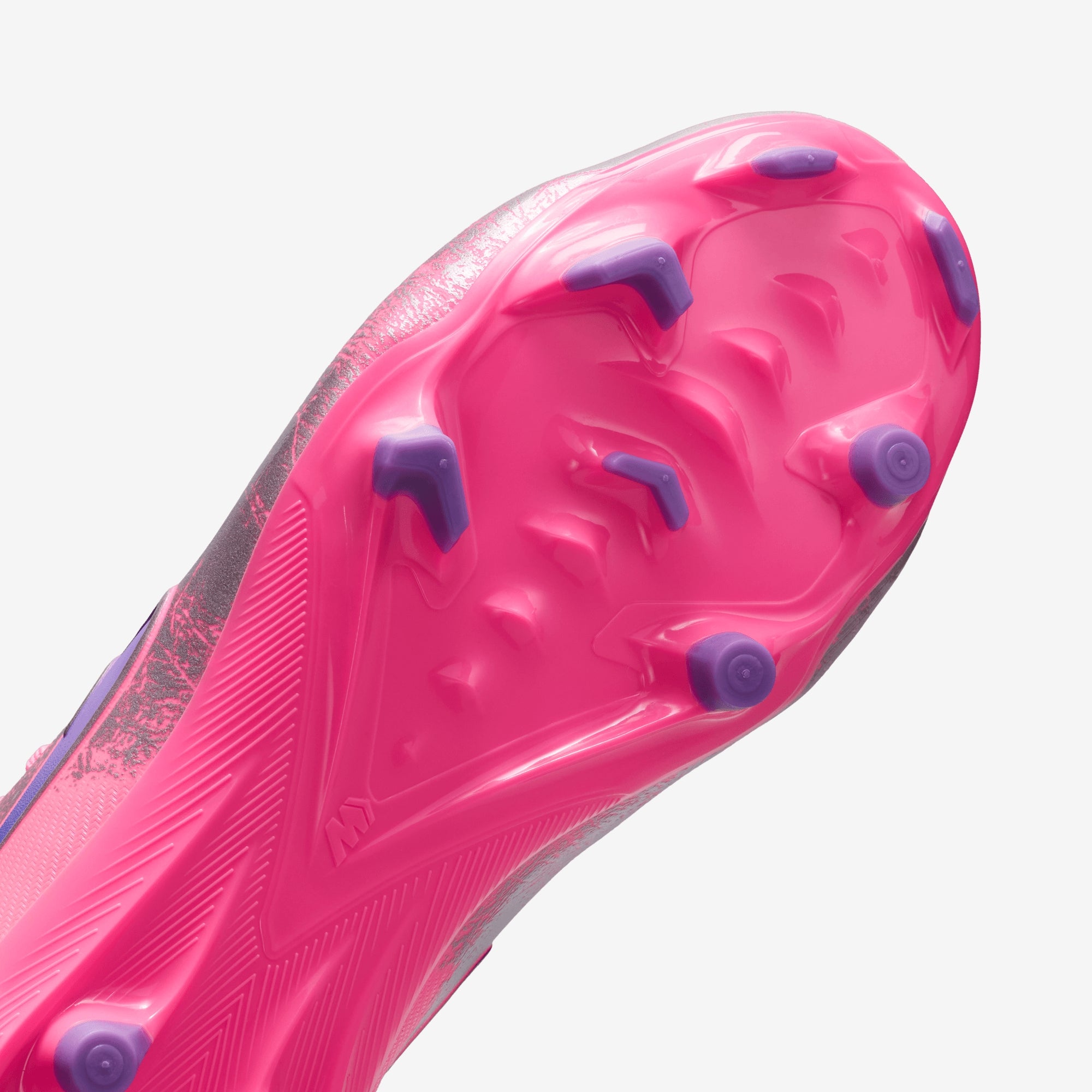 Nike Jr. Mercurial Vapor 16 Academy Vini Jr. Big Kids' Multi-Ground Low-Top Soccer Cleats - Sunset Pulse/Old Royal