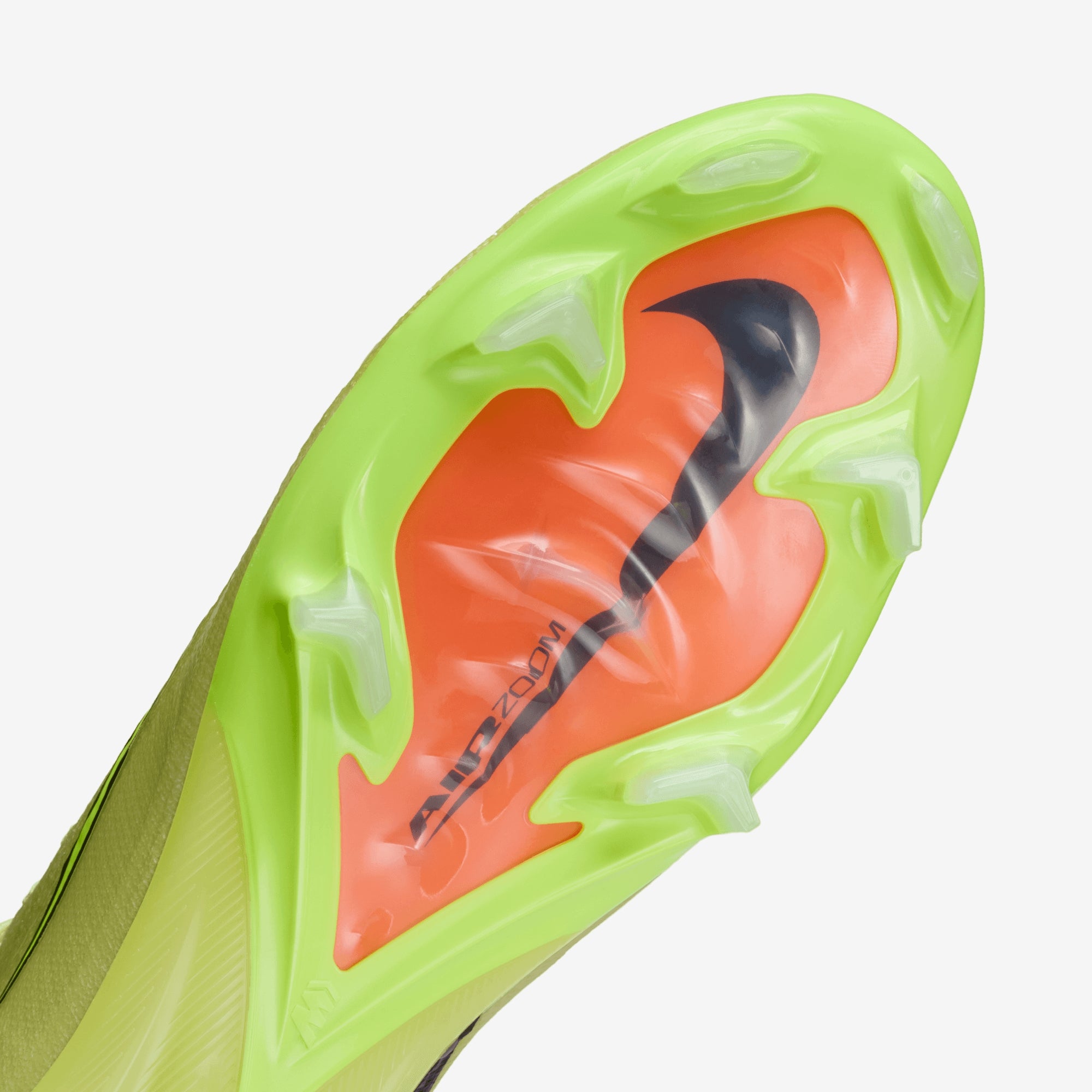 Nike Mercurial Superfly 10 Elite Firm-Ground High-Top Soccer Cleats - Limelight/Volt-Hyper Crimson