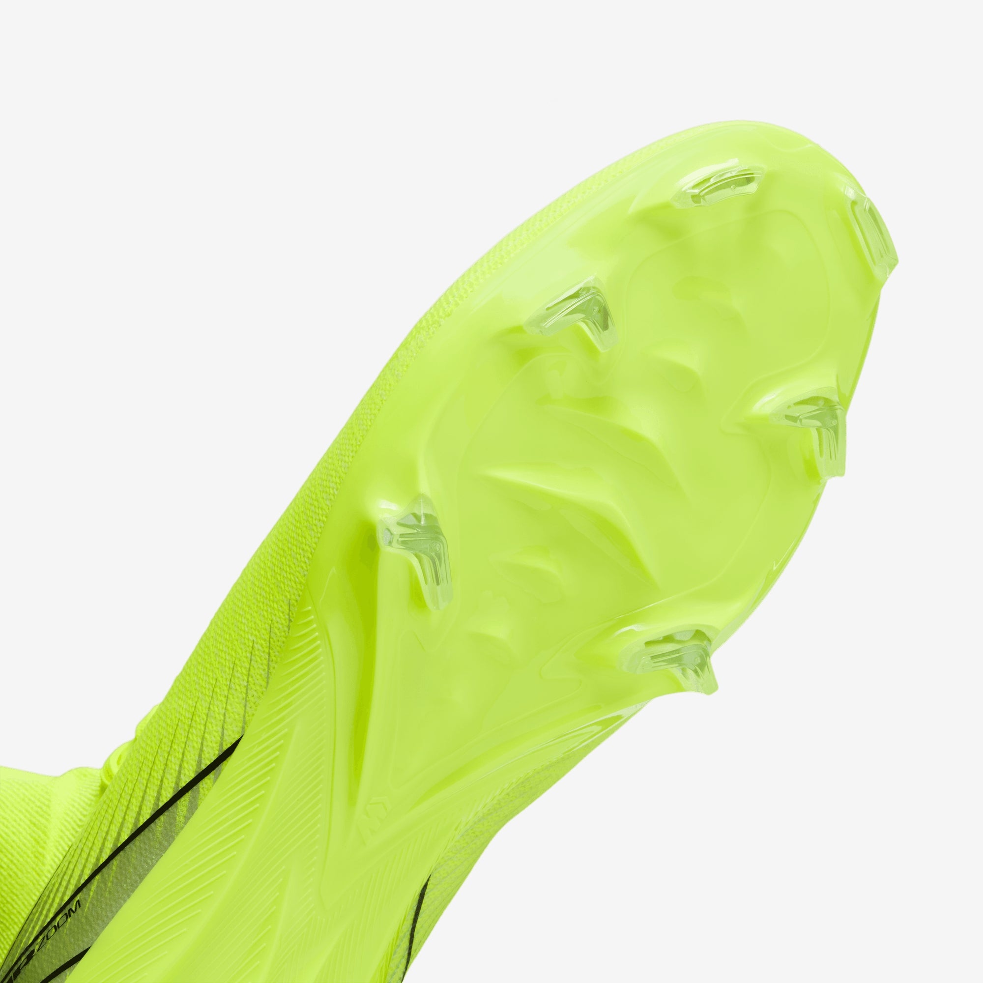 Nike Mercurial Superfly 10 Pro FG High-Top Soccer Cleats - Volt/Black