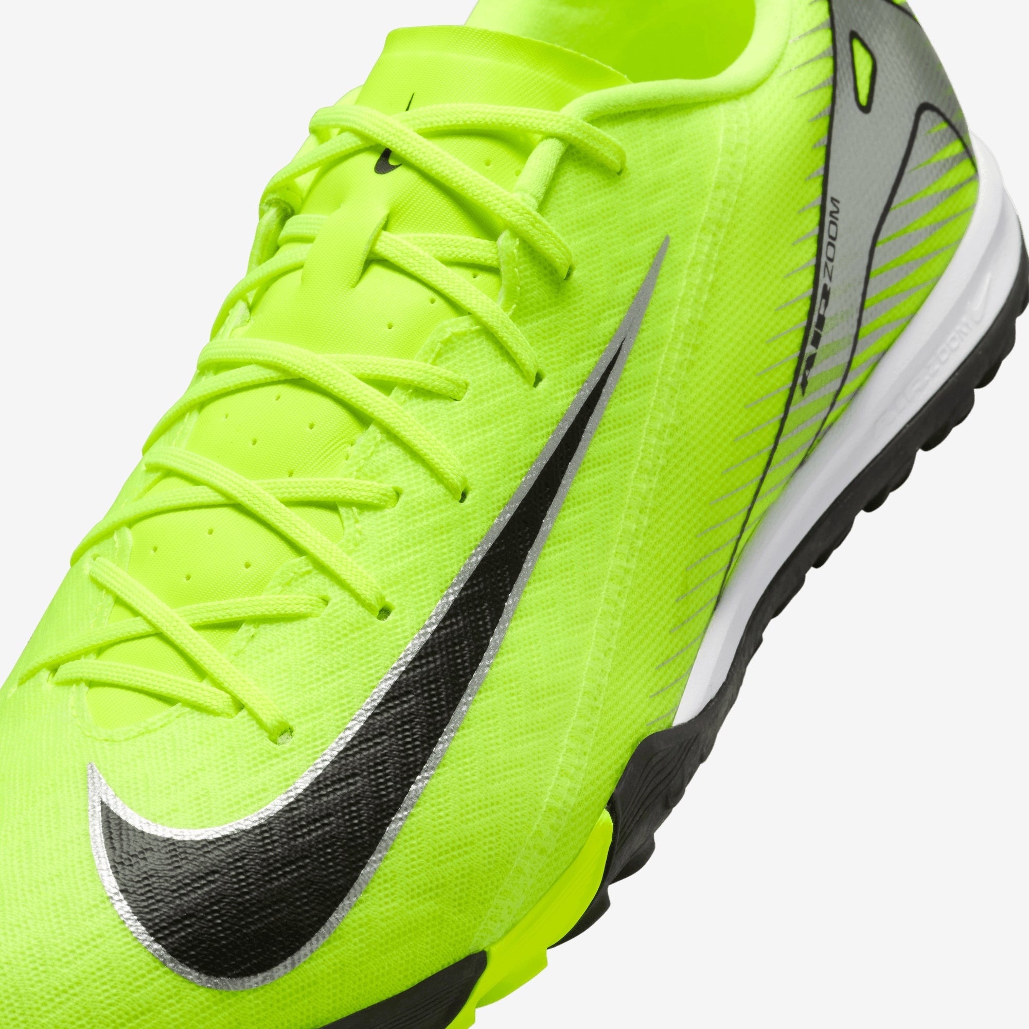 Nike Mercurial Vapor 16 Academy TF Low-Top Soccer Shoes - Volt/Black