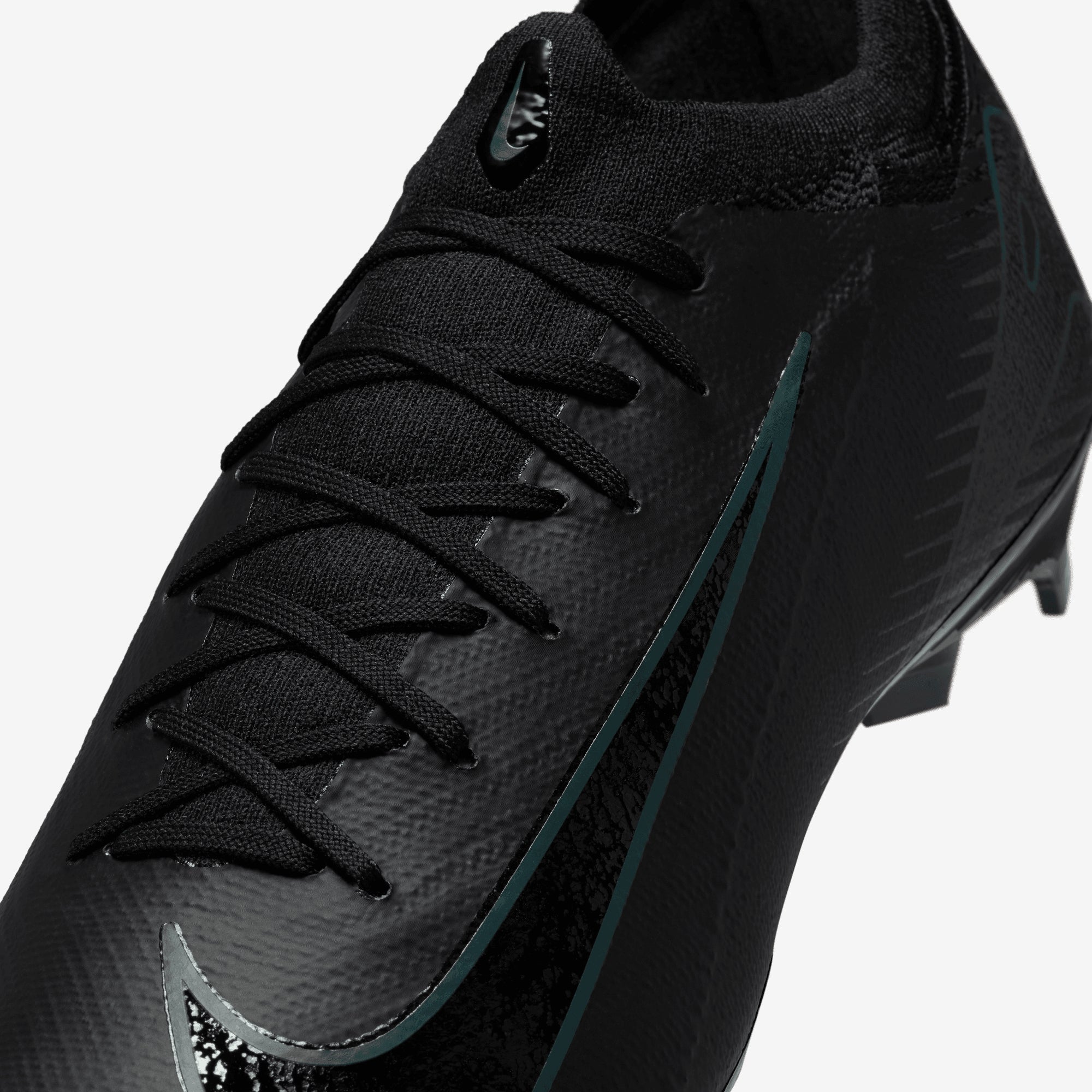 Nike Mercurial Vapor 16 Pro FG Low-Top Soccer Cleats - Black/Black-Deep Jungle