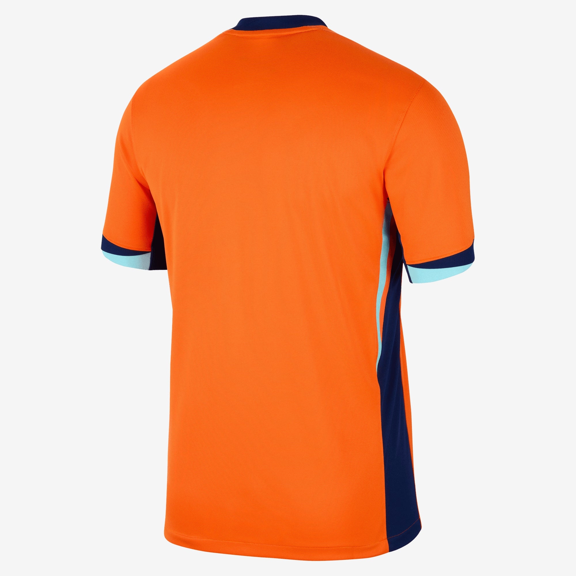 Nike Netherlands (Men's Team) 2024/25 Stadium Home Men's Dri-FIT Soccer Replica Jersey - Safety Orange/Blue Void/Copa/Blue Void