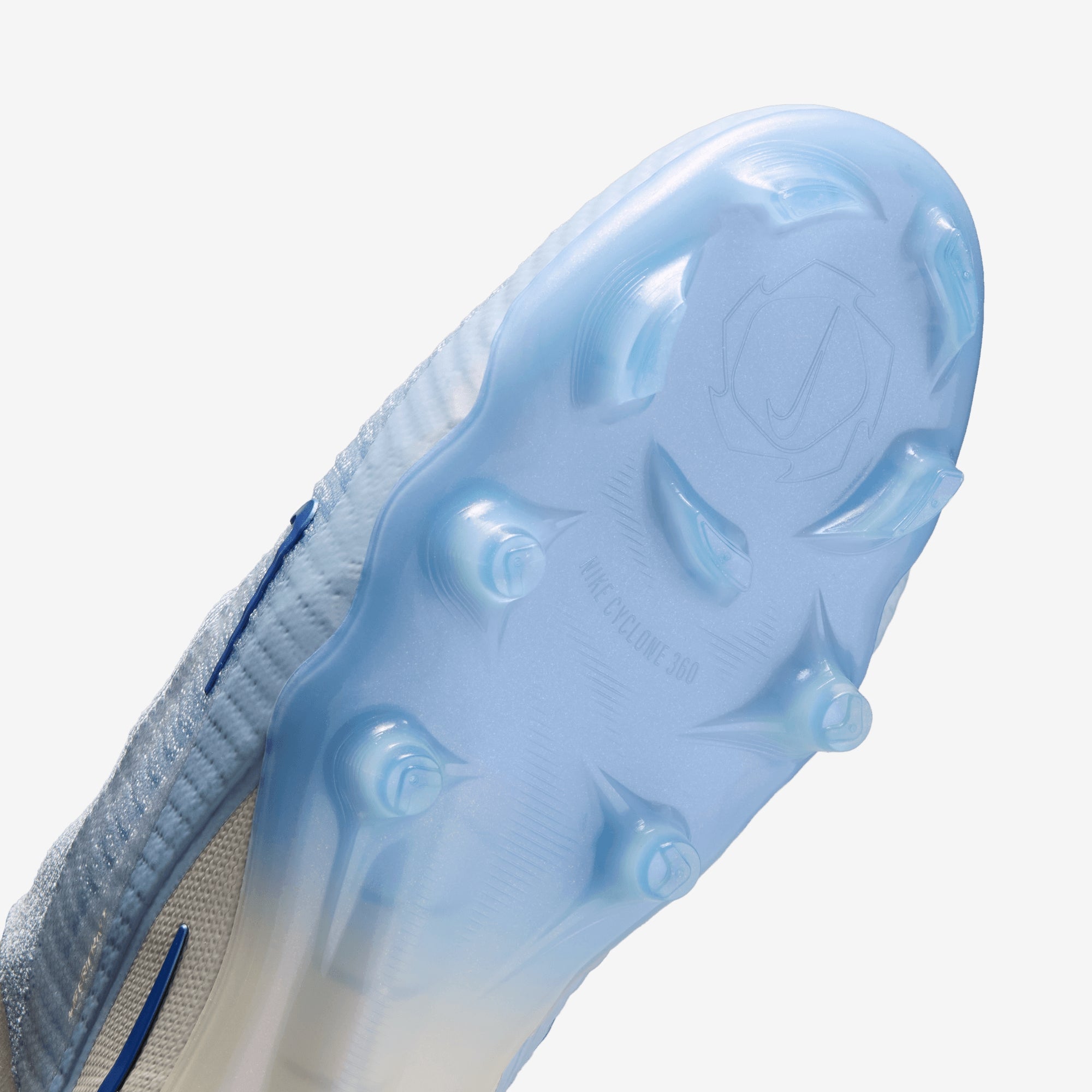 Nike Phantom 6 High Elite LV8 Firm-Ground Soccer Cleats - Ghost/Ghost-Guava Ice