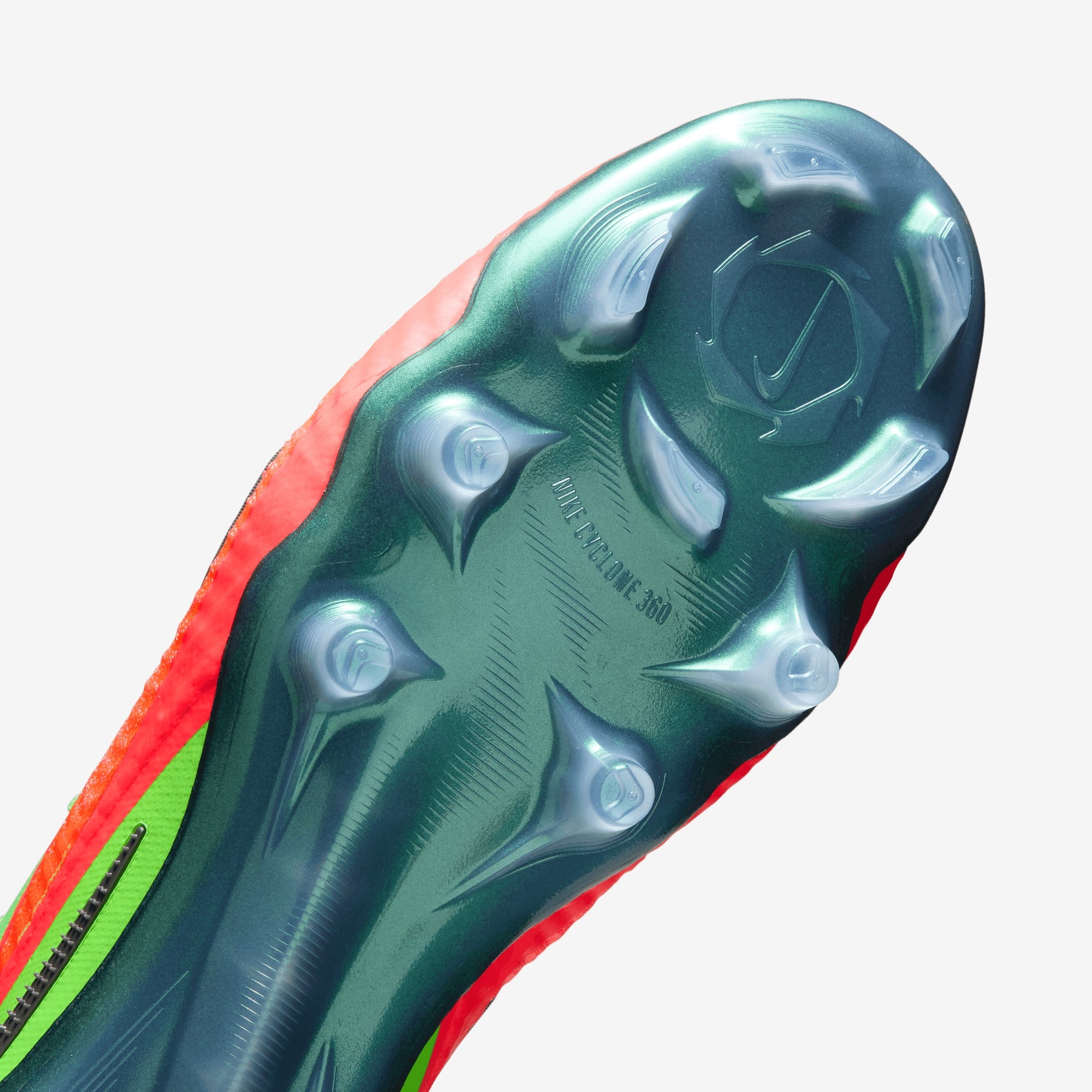 Nike Phantom 6 Low Elite Erling Haaland Firm-Ground Soccer Cleats - Hot Punch/Black-Green Strike