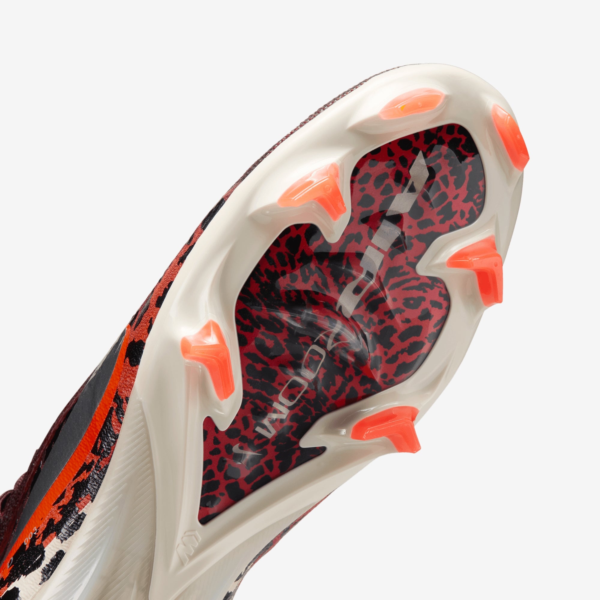 Nike United Superfly 10 Elite Firm-Ground High-Top Soccer Cleats - Burgundy Crush/Metallic Silver