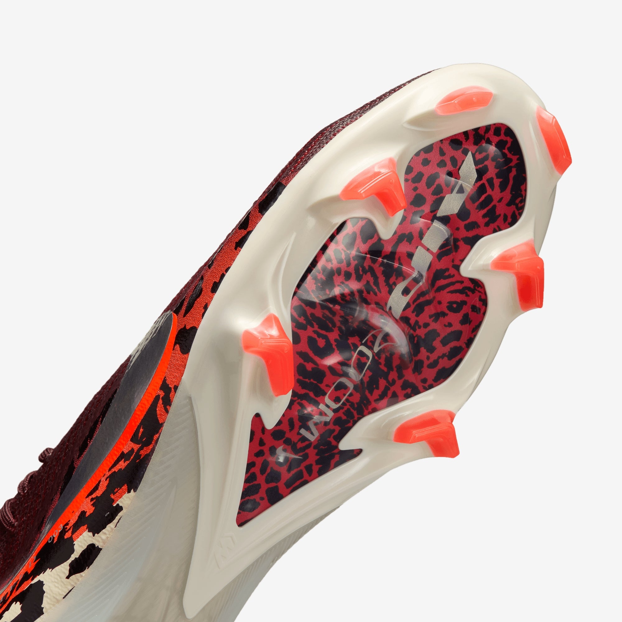 Nike United Vapor 16 Elite Firm-Ground Low-Top Soccer Cleats - Burgundy Crush/Metallic Silver