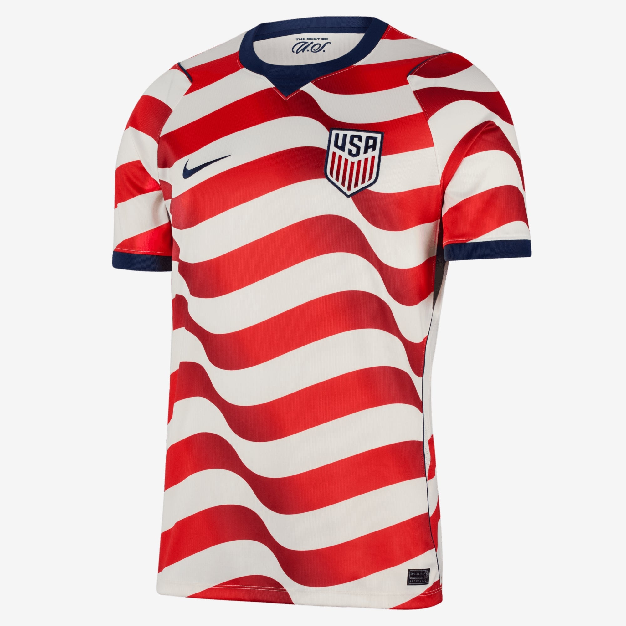 Nike USMNT 2026 Stadium Home Men's Dri-FIT Soccer Replica Jersey - Sail/Midnight Navy/Midnight Navy