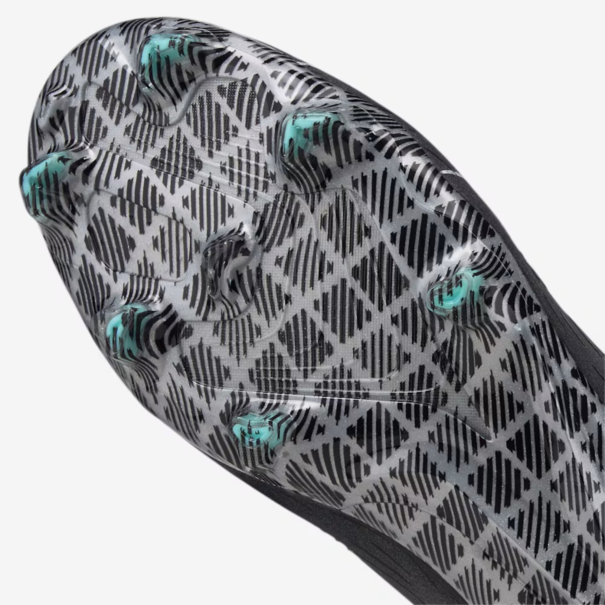 PUMA ULTRA ULTIMATE Firm/Artificial-Ground Low-Top Soccer Cleats - PUMA Black-PUMA White-Elektro Aqua