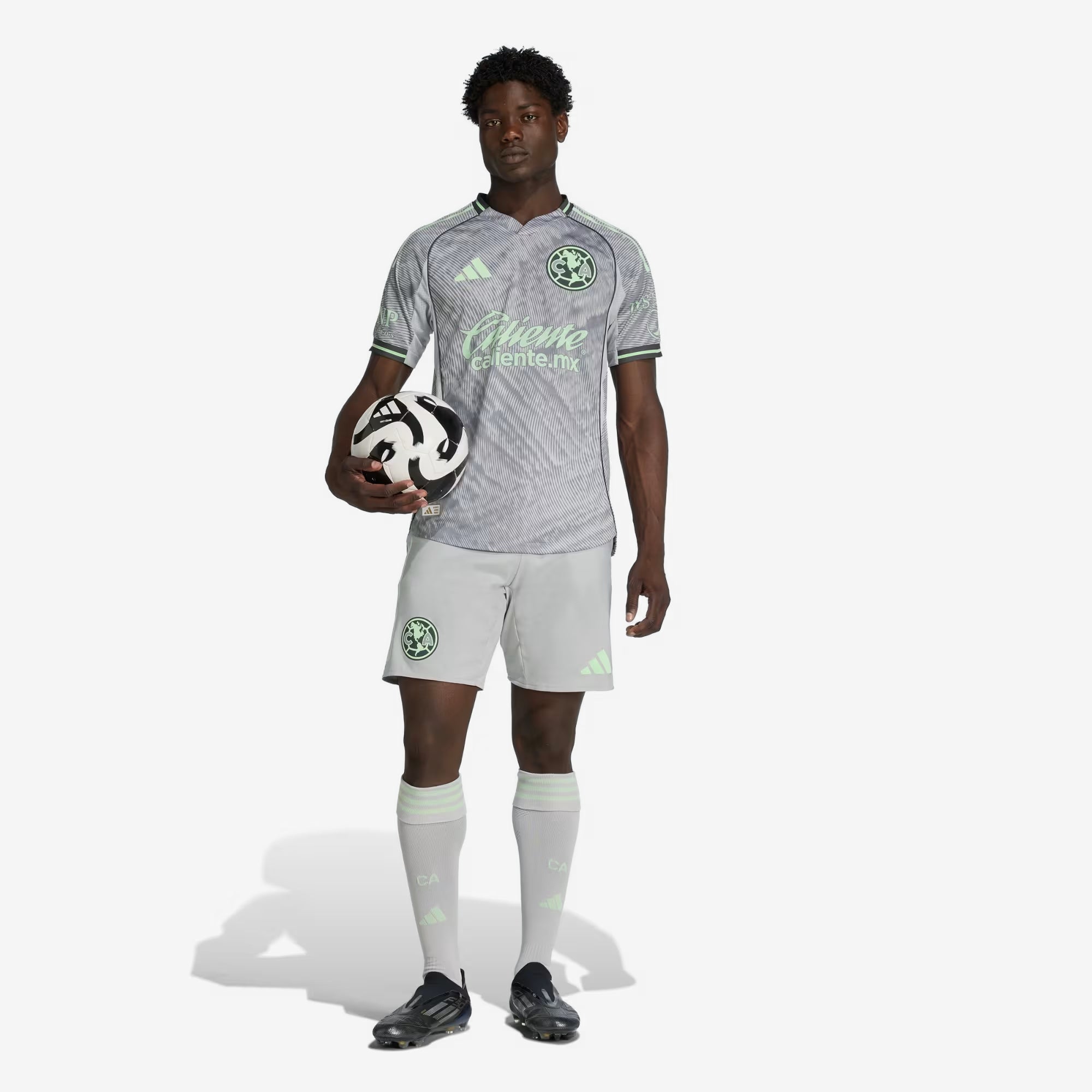 adidas Club America 2025/26 Match Third Men's Soccer Authentic Jersey - Grey Two