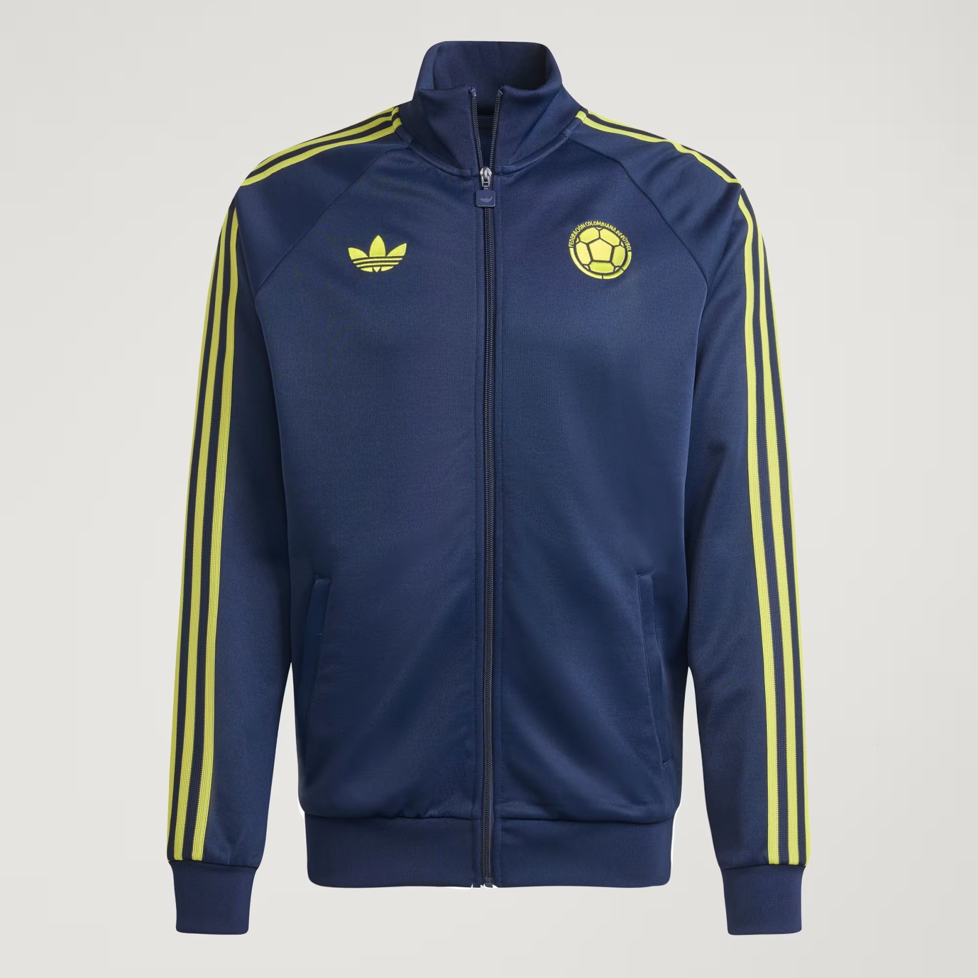 adidas Colombia Originals Track Top Men's Full-Zip Soccer Jacket - Team Navy Blue 2