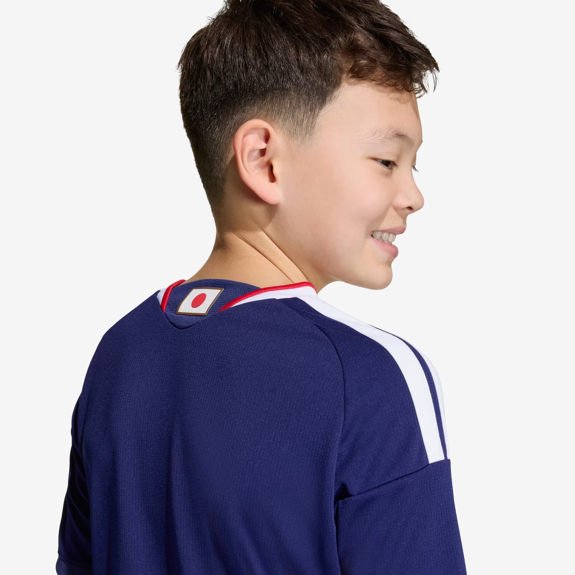 adidas Japan 2026 Stadium Home Big Kids' Soccer Jersey - Japan Blue / Ash Blue
