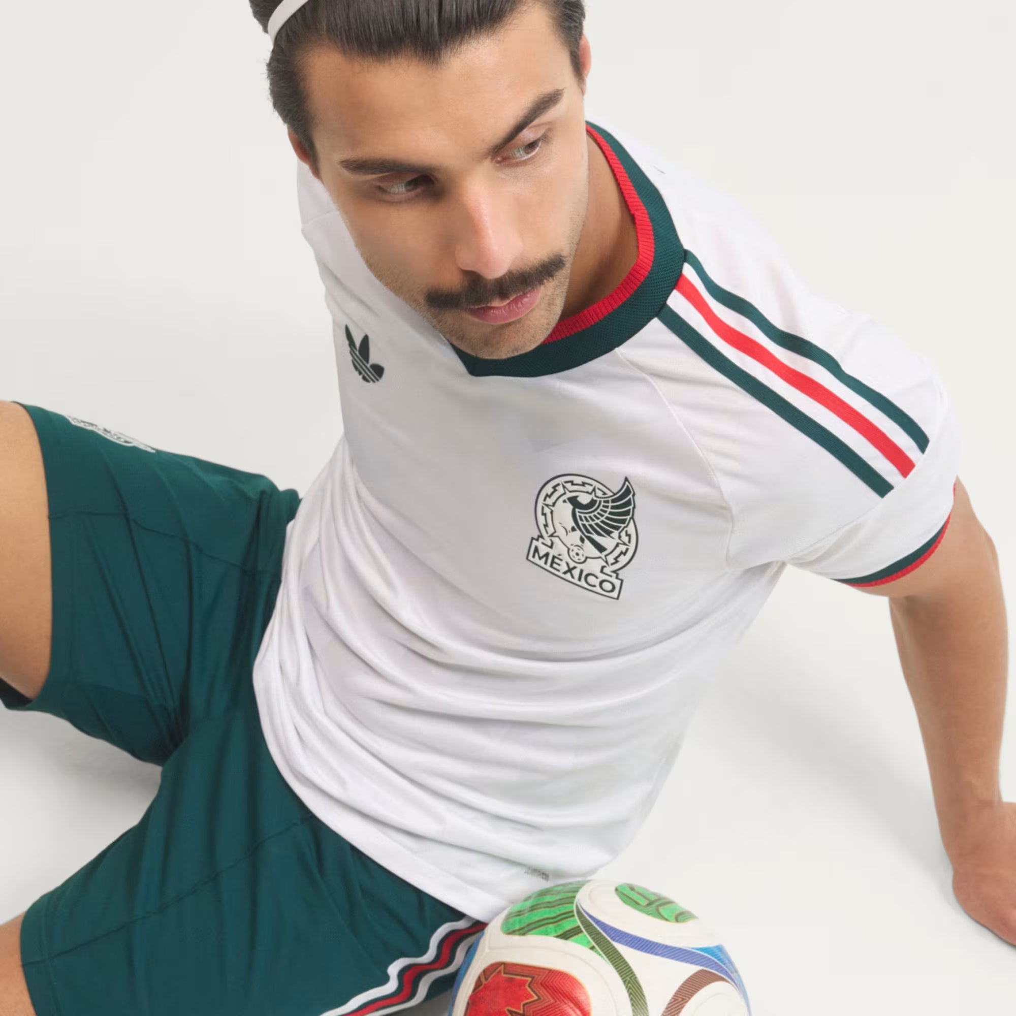adidas Mexico 2026 Match Away Men's Soccer Authentic Jersey - White