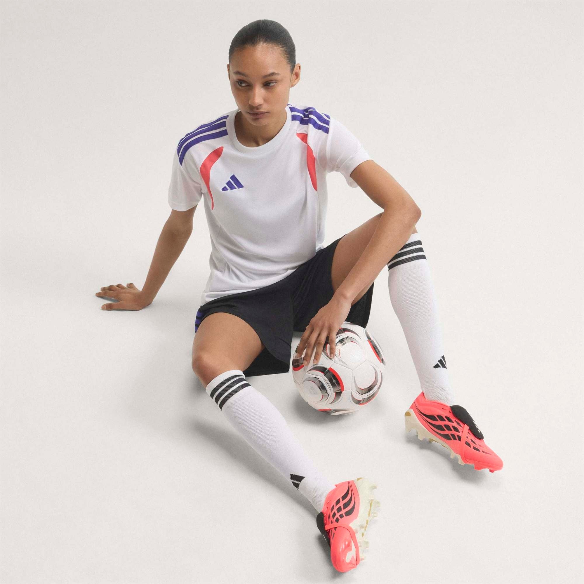 adidas Predator League Fold-Over Tongue Firm-Ground Low-Top Soccer Cleats - Solar Turbo / Thermal Chrome / Core Black