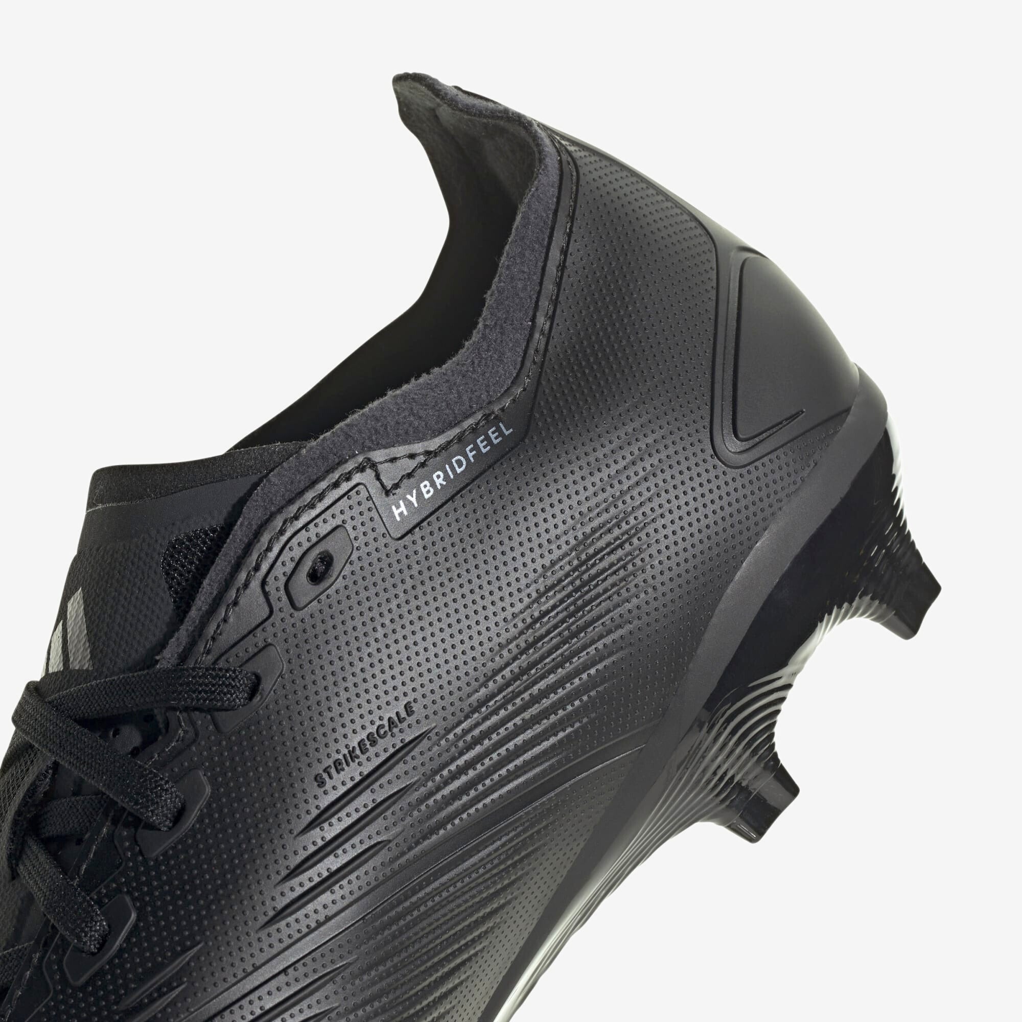 adidas Predator League FG Low-Top Soccer Cleats - Core Black / Carbon / Core Black