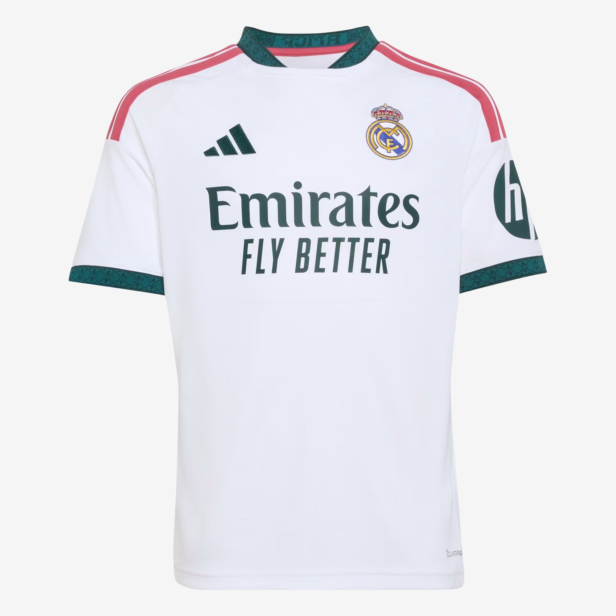 adidas Real Madrid 2026/27 Stadium Home Big Kids' Soccer Jersey - White