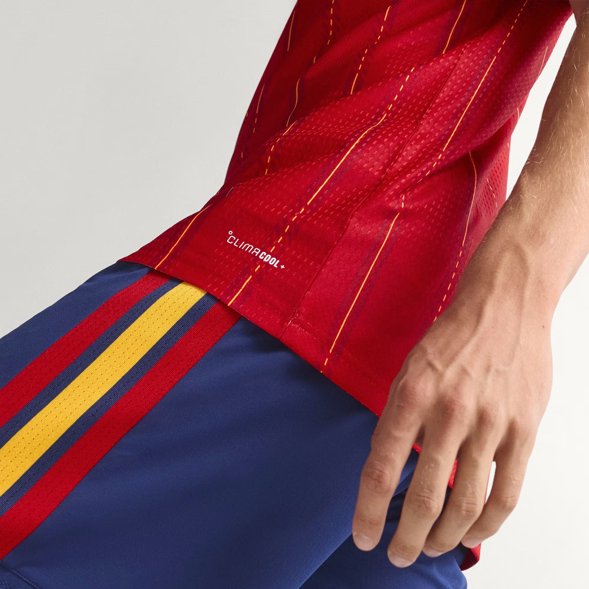 adidas Spain 2026 Match Home Men's Soccer Authentic Jersey - Vivid Red