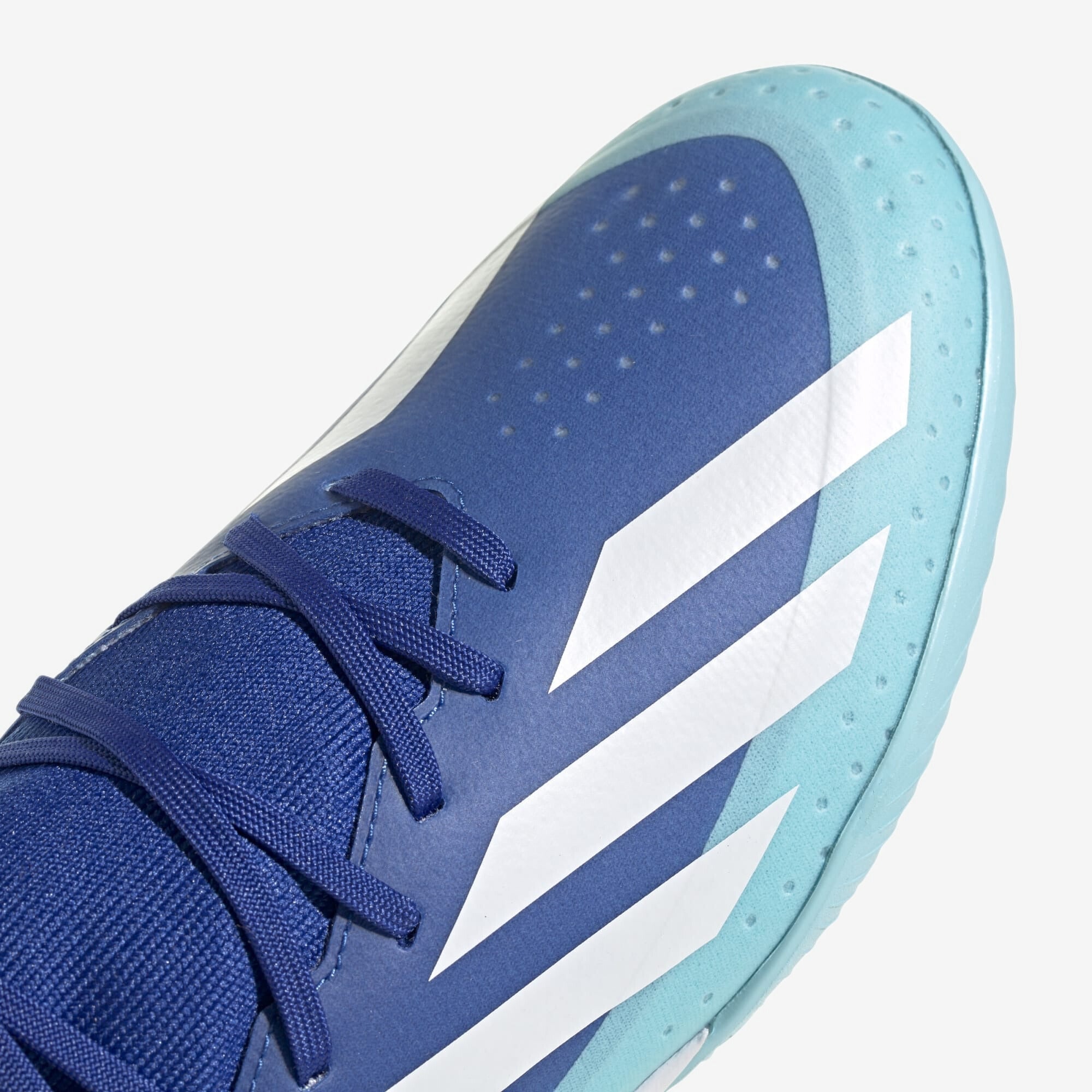 adidas X Crazyfast.3 Turf Low-Top Soccer Shoes - Bright Royal / Cloud White / Solar Red