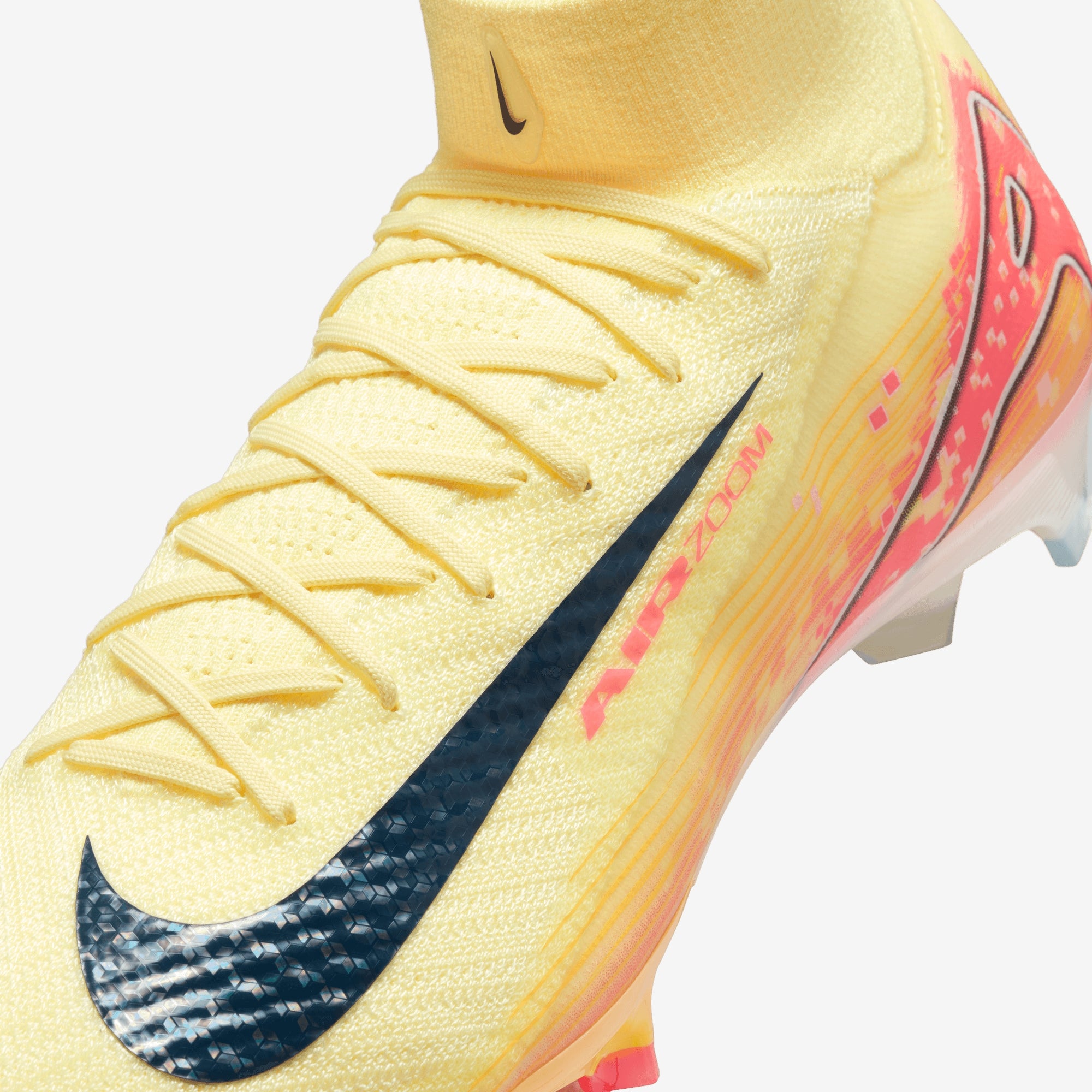 Nike Mercurial Superfly 10 Elite "Kylian Mbappé" FG High-Top Soccer Cleats - Lt Laser Orange/Armory Navy