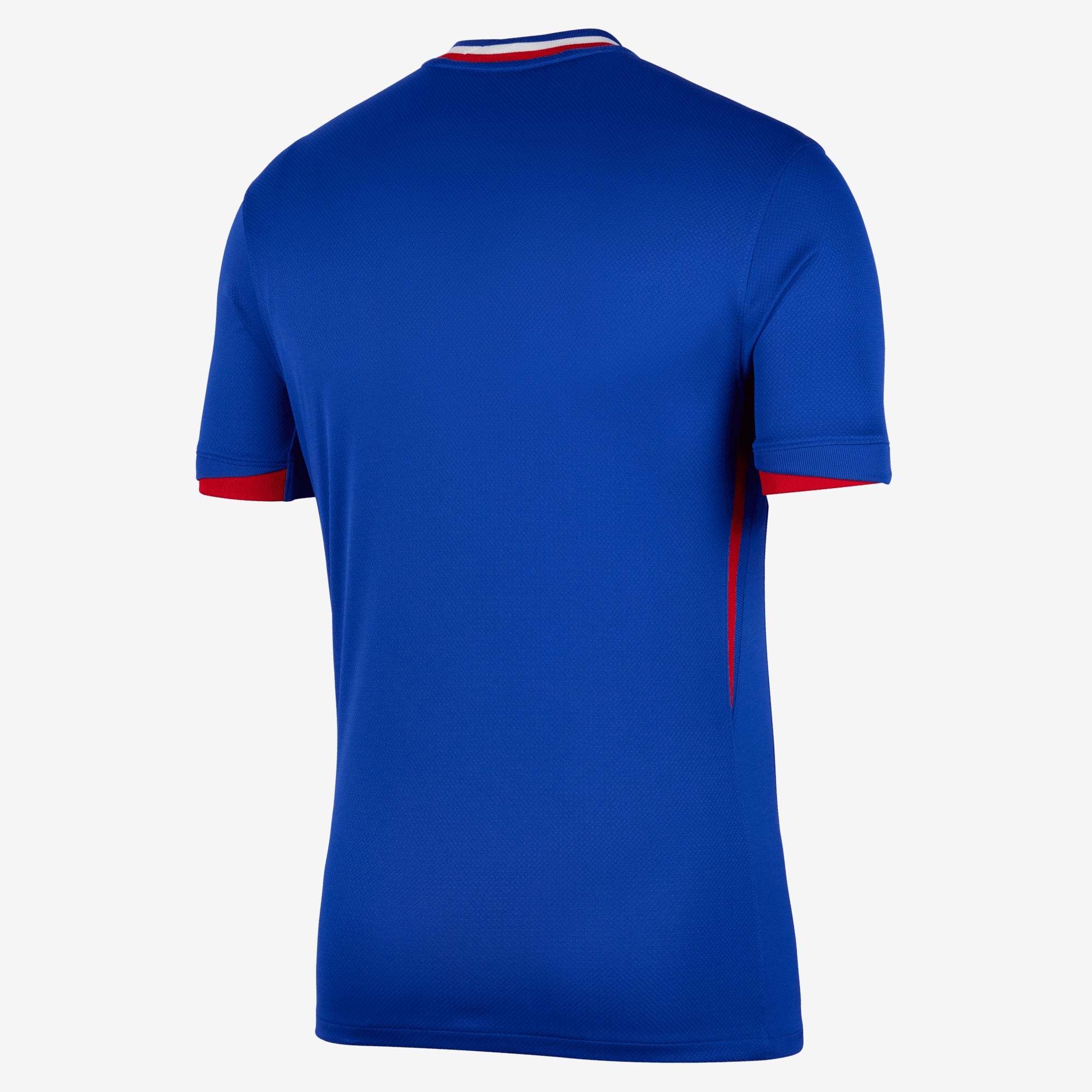 Nike FFF (Men's Team) 2024/25 Stadium Home Men's Dri-FIT Soccer Replica Jersey - Bright Blue/University Red/White