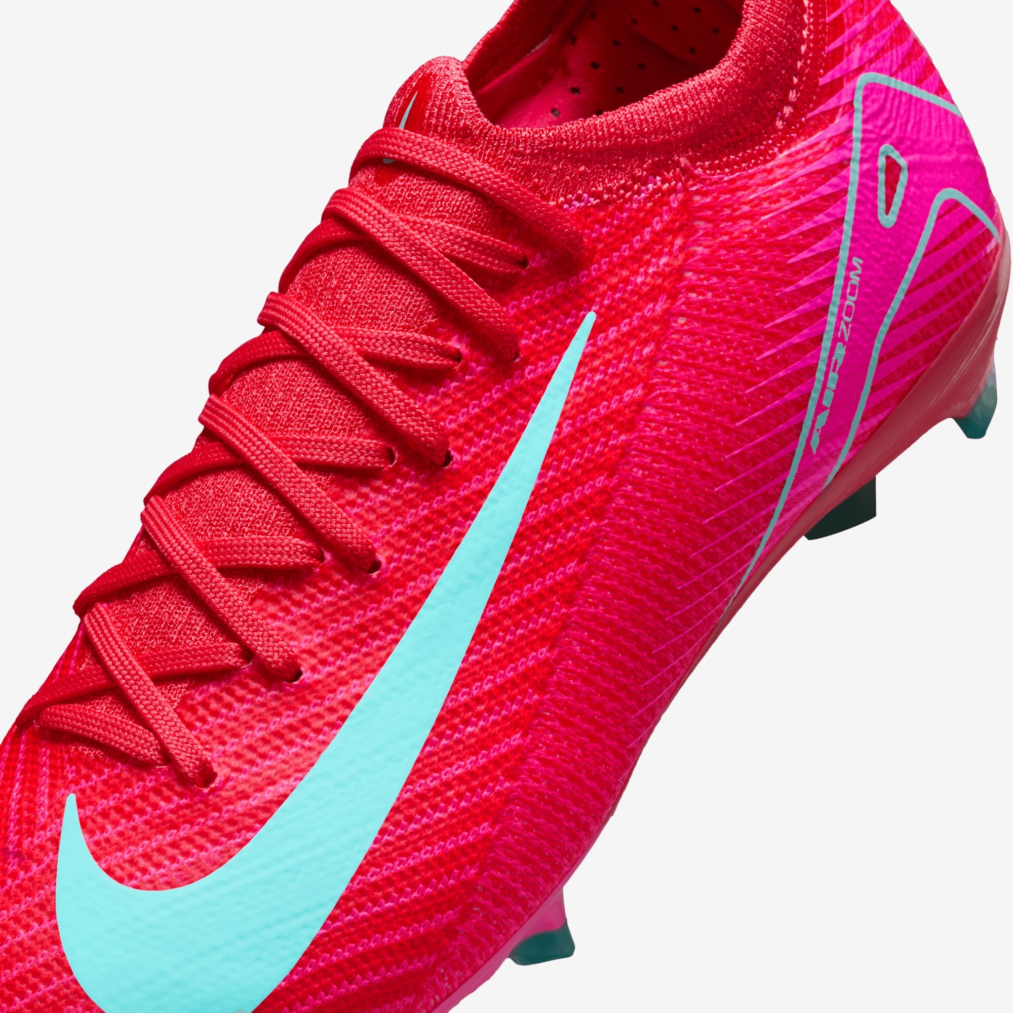 Nike Jr. Mercurial Vapor 16 Pro Little/Big Kids' FG Low-Top Soccer Cleats - Ember Glow/Aurora Green