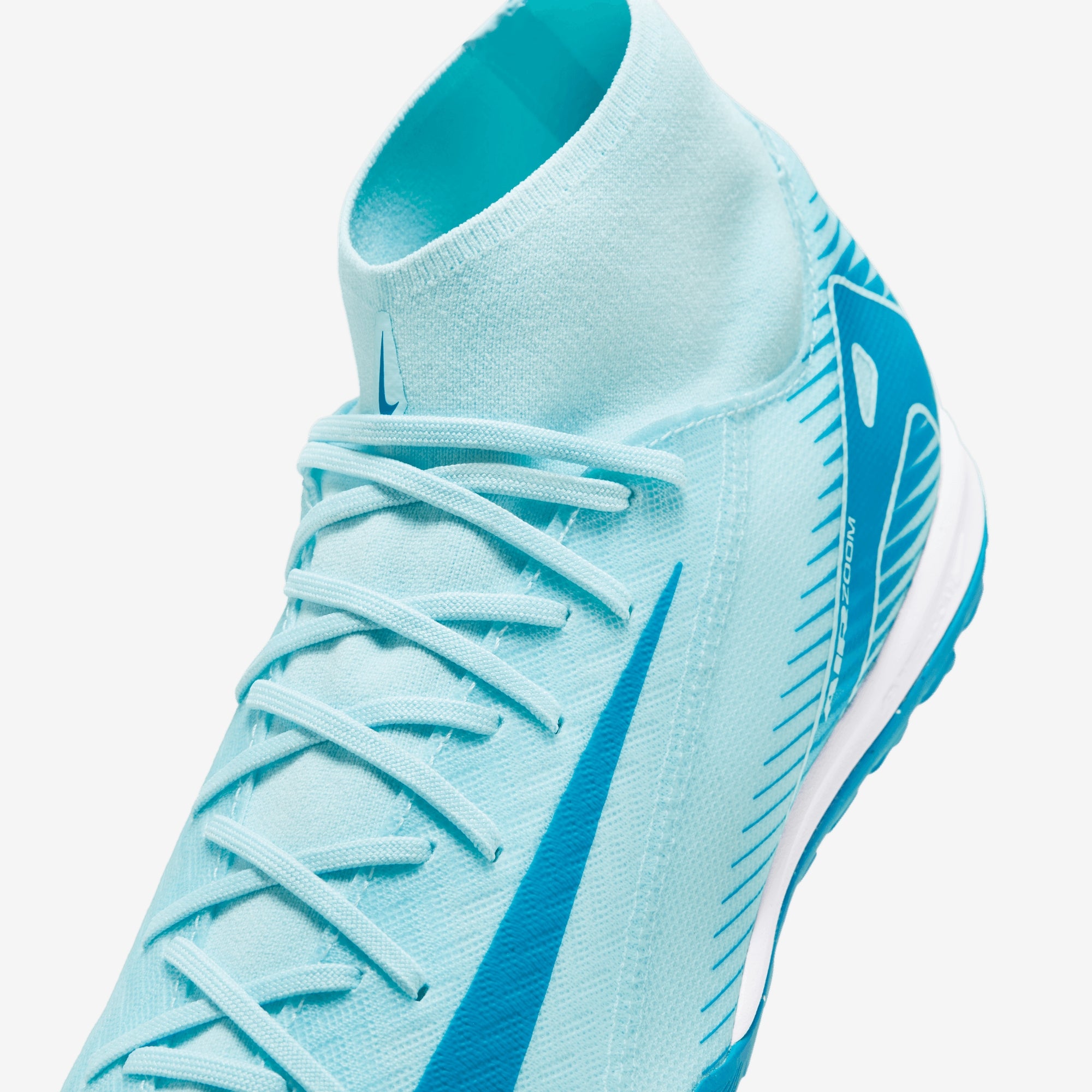 Nike Mercurial Superfly 10 Academy TF High-Top Soccer Shoes - Glacier Blue/Blue Orbit