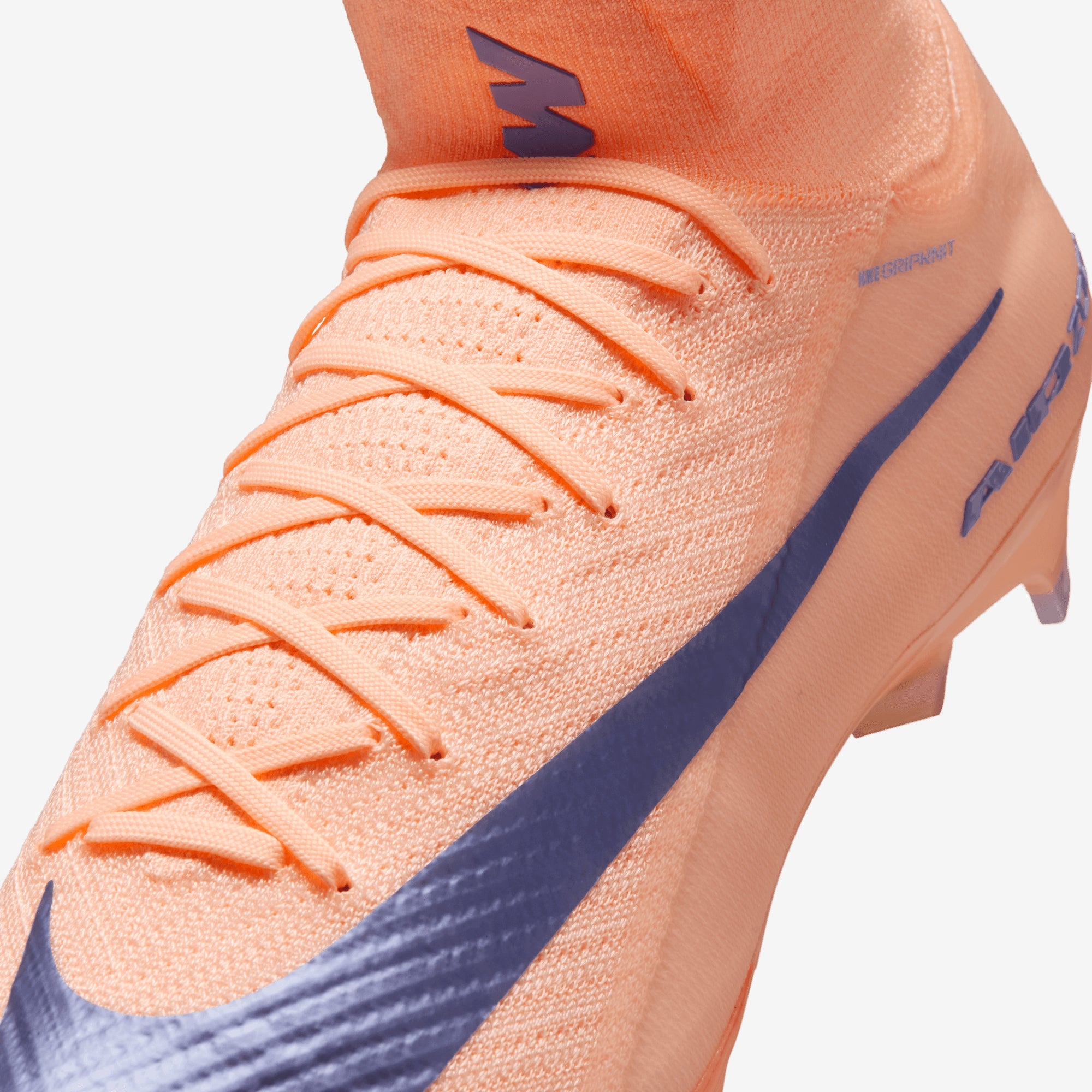 Nike Mercurial Superfly 10 Elite LV8 Firm-Ground High-Top Soccer Cleats - Crimson Tint/Royal Pulse