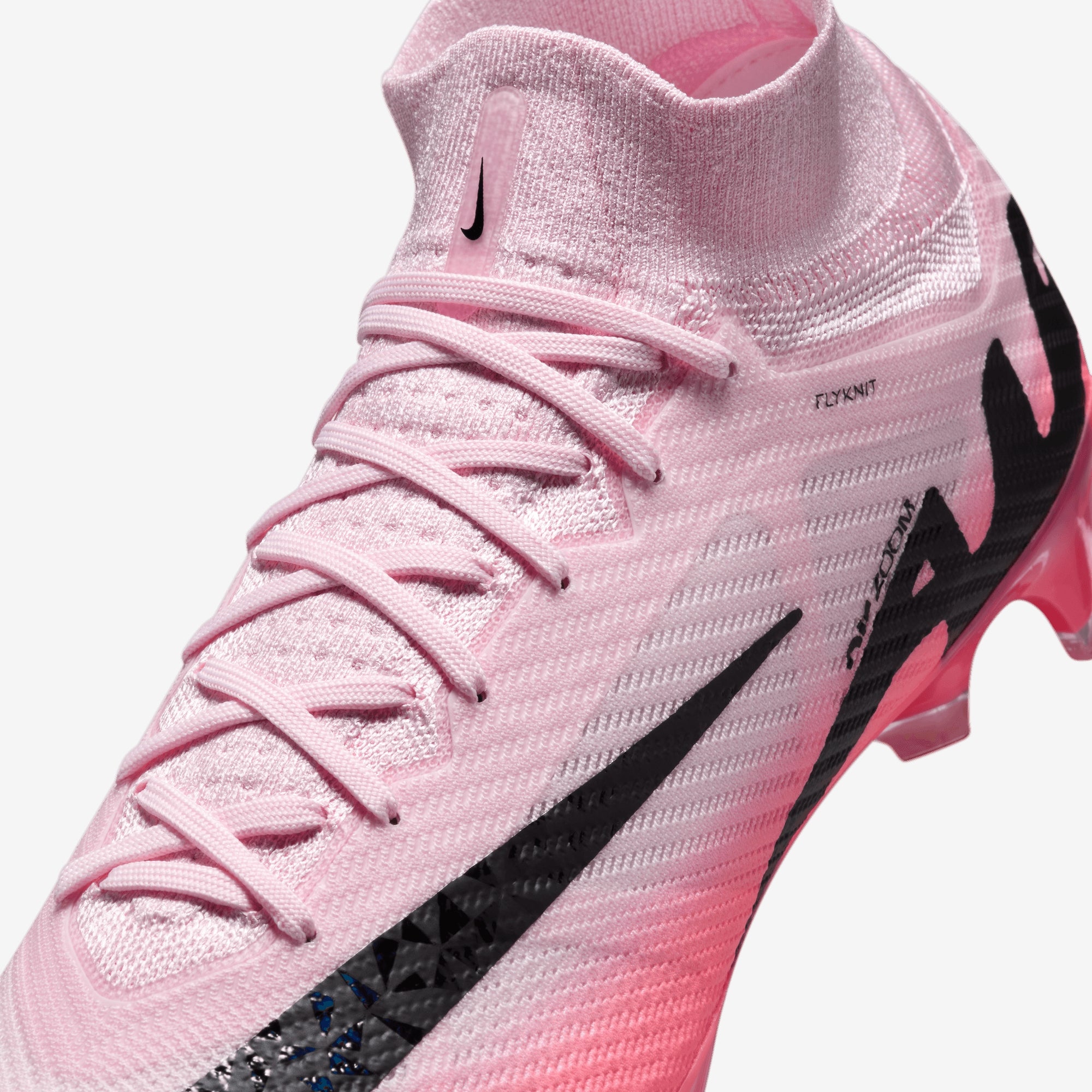 Nike Mercurial Superfly 9 Elite FG High-Top Soccer Cleats - Pink Foam/Black