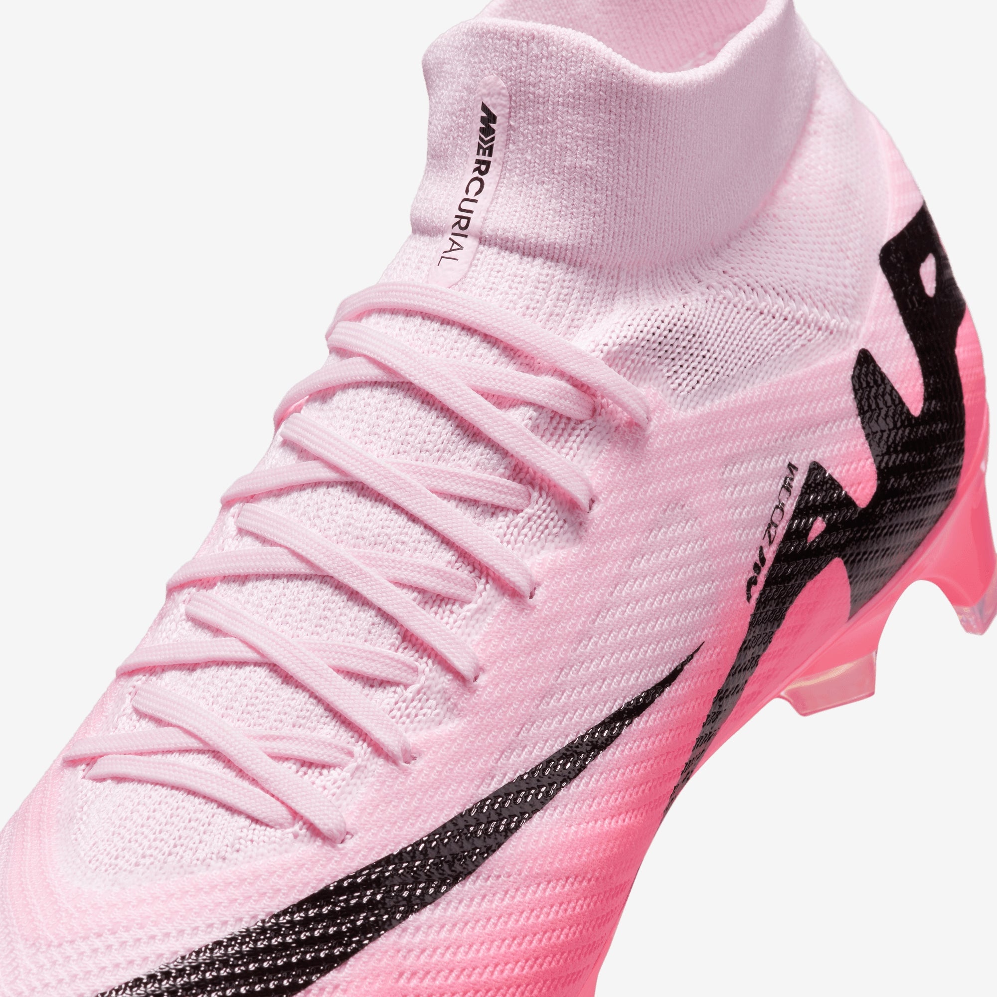 Nike Mercurial Superfly 9 Pro FG High-Top Soccer Cleats - Pink Foam/Black