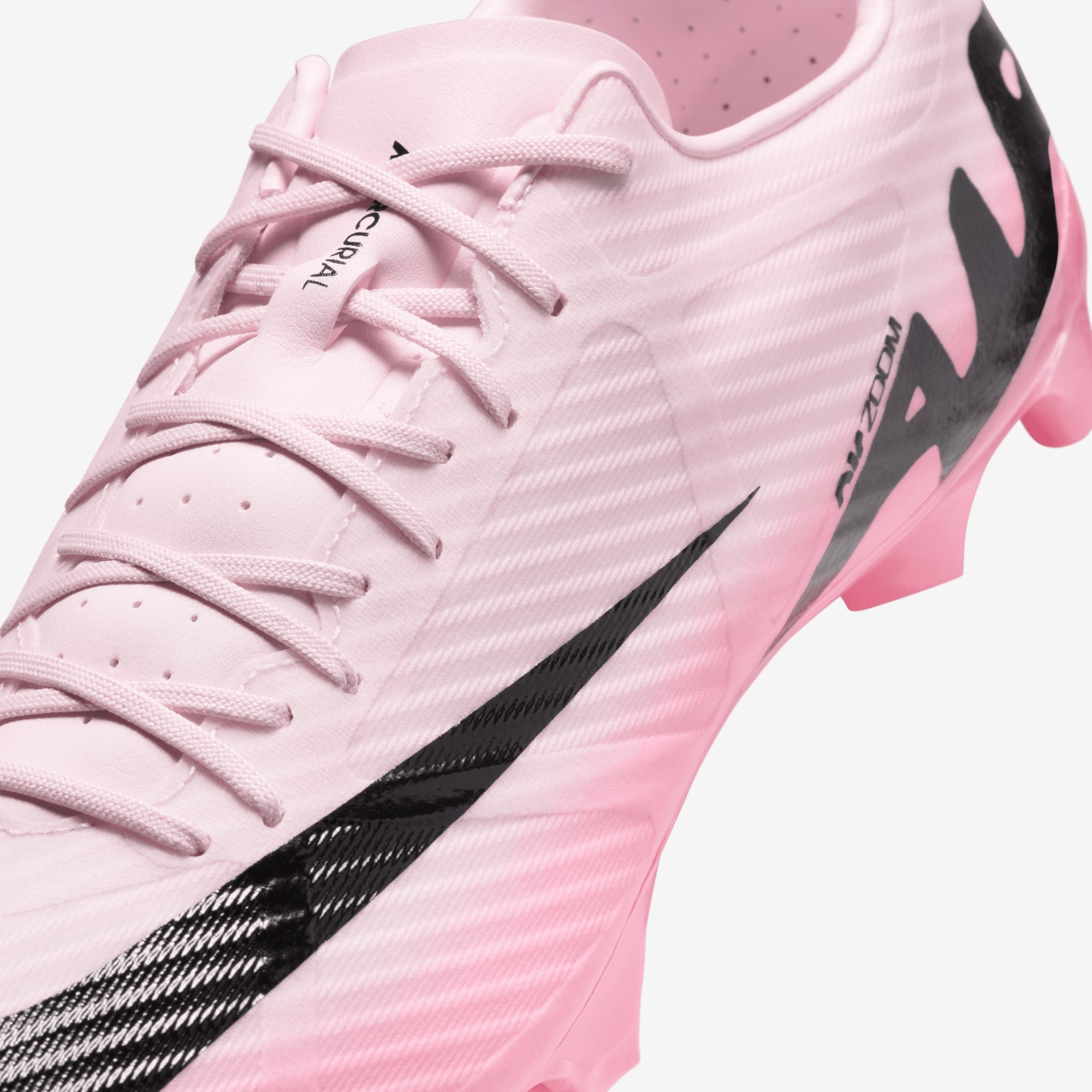 Nike Mercurial Vapor 15 Academy MG Low-Top Soccer Cleats - Pink Foam/Black