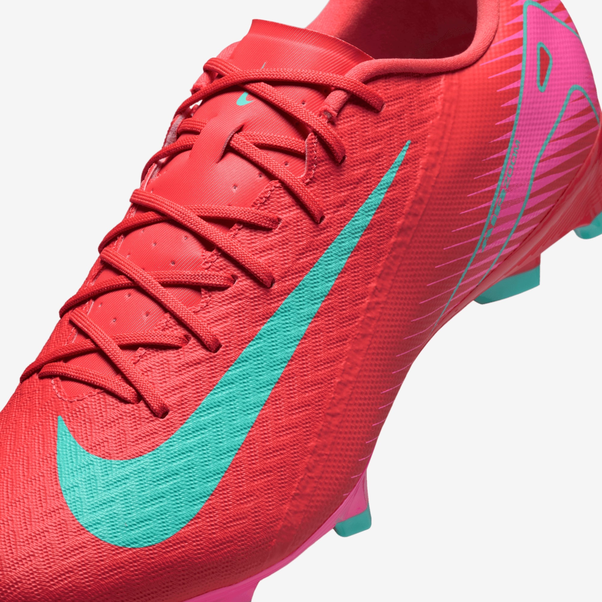 Nike Mercurial Vapor 16 Academy MG Low-Top Soccer Cleats - Ember Glow/Aurora Green