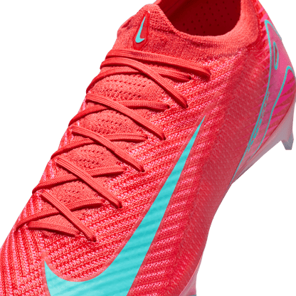 Nike Mercurial Vapor 16 Elite FG Low-Top Soccer Cleats - Ember Glow/Aurora Green